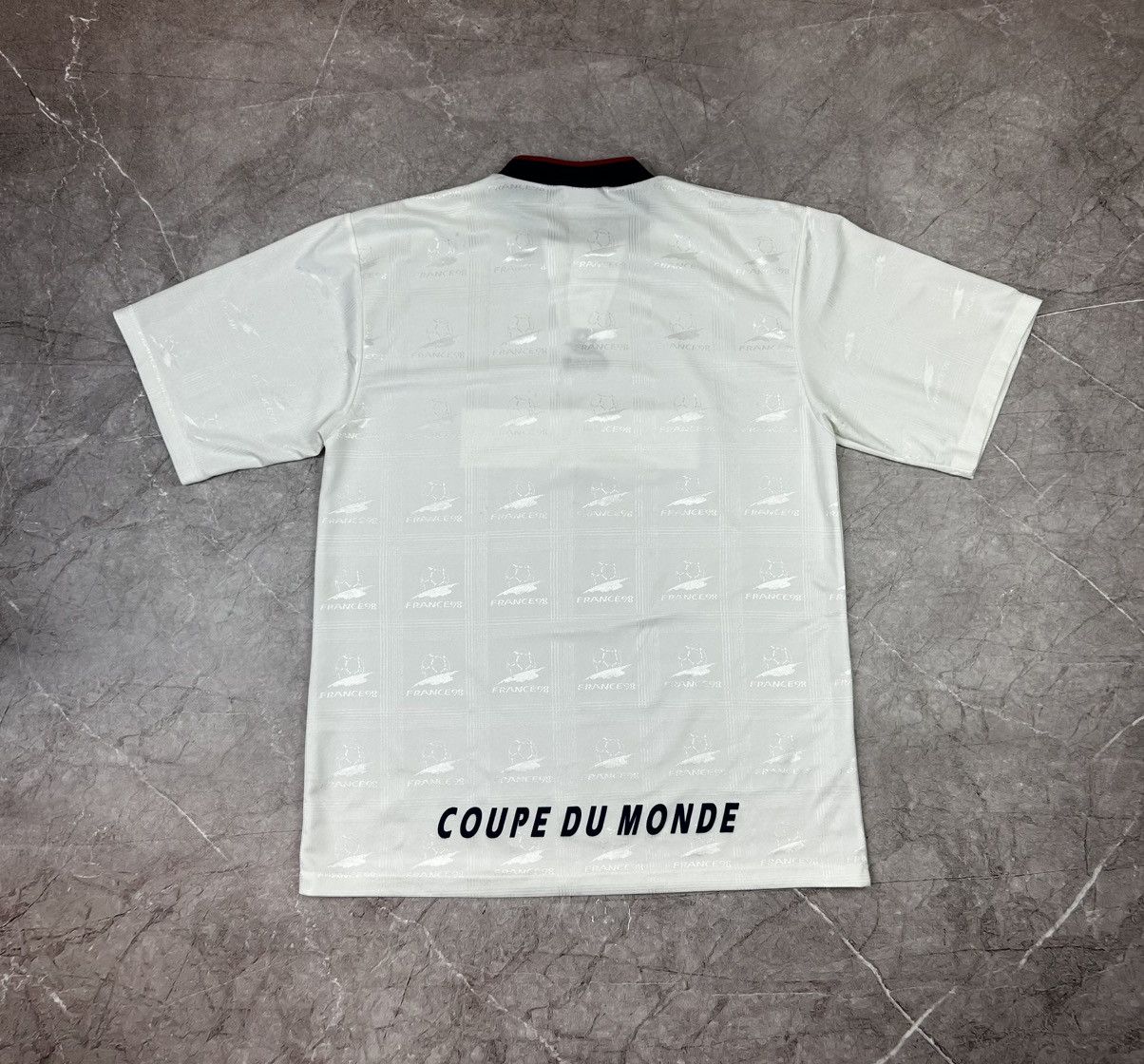 Vintage Vintage France 1998 World Cup tee monogram Size US L / EU 52-54 / 3 - 12 Thumbnail