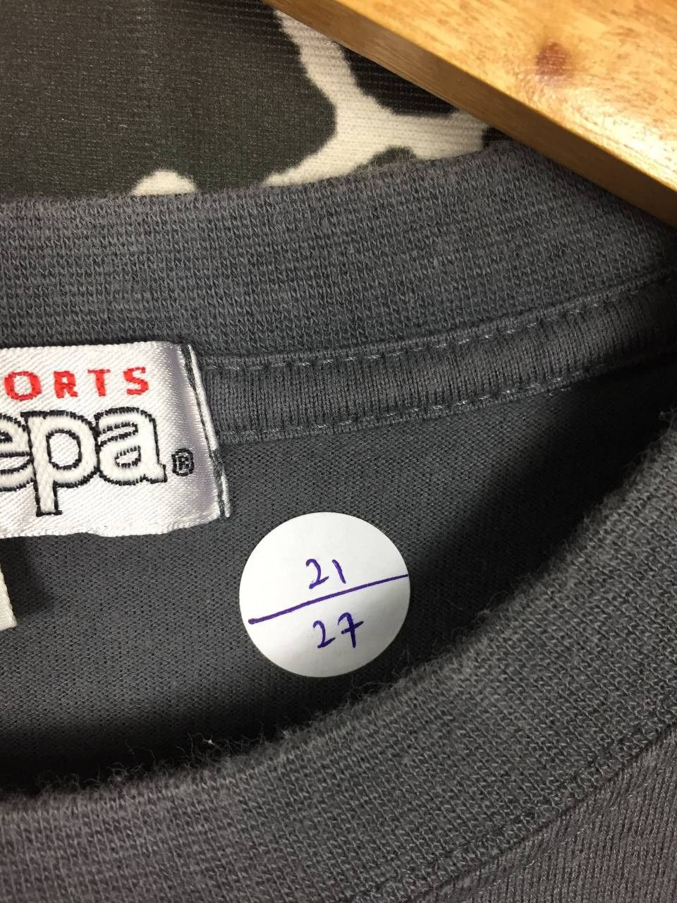 Kappa × Vintage Vtg Kaepa American Feature Sports Graphic Tee Size US L / EU 52-54 / 3 - 8 Thumbnail