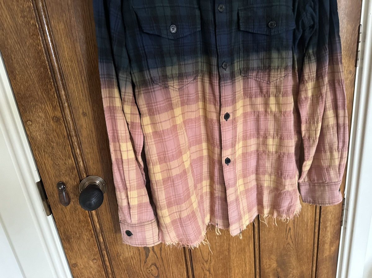 Saint Laurent Paris SS16 Saint Laurent surf sound bleached flannel 2 tone Hedi Size US L / EU 52-54 / 3 - 14 Thumbnail