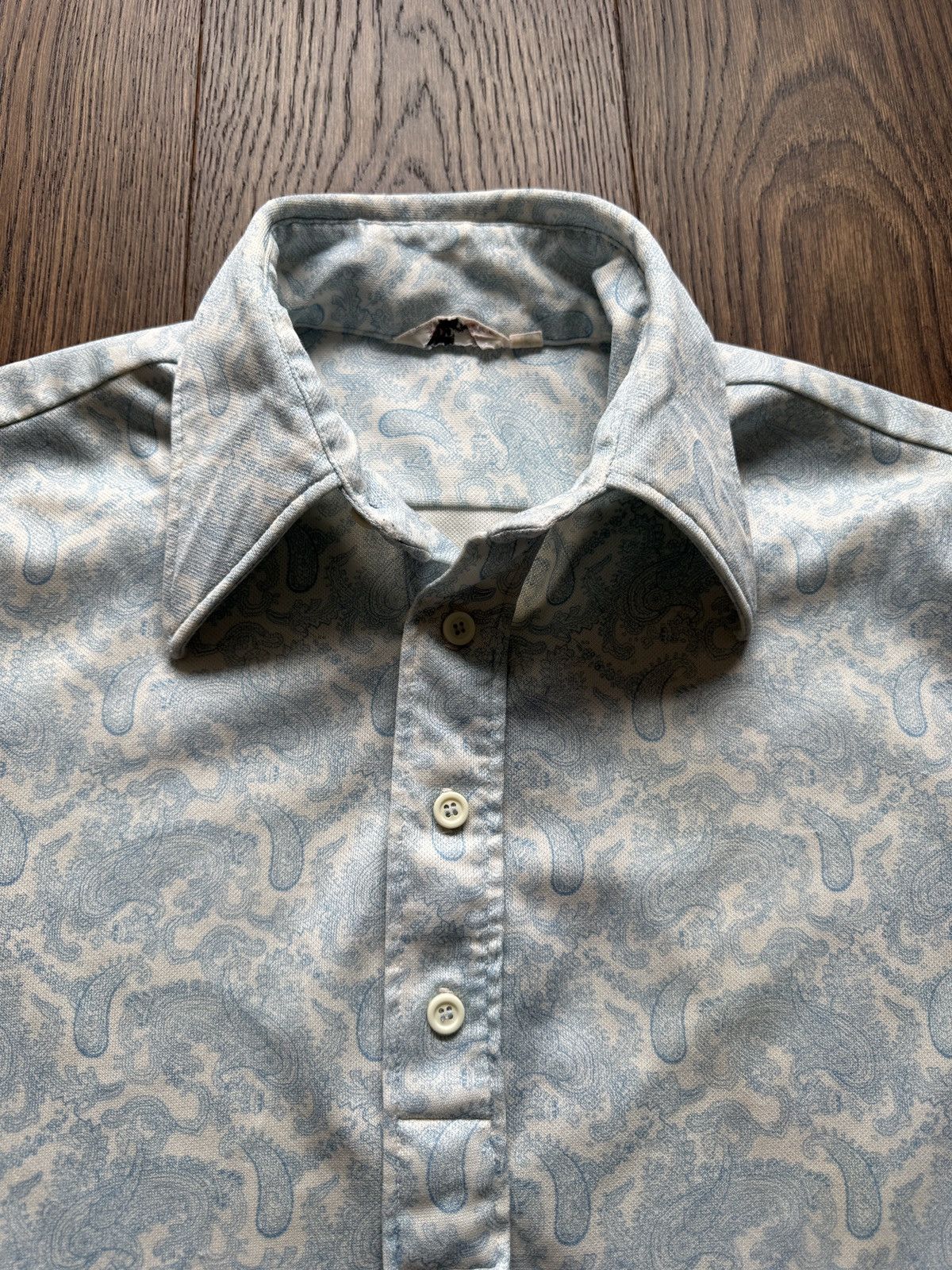 Izod Vintage 60s Izod Paisley Print Patterned Polo Shirt Size US L / EU 52-54 / 3 - 5 Thumbnail