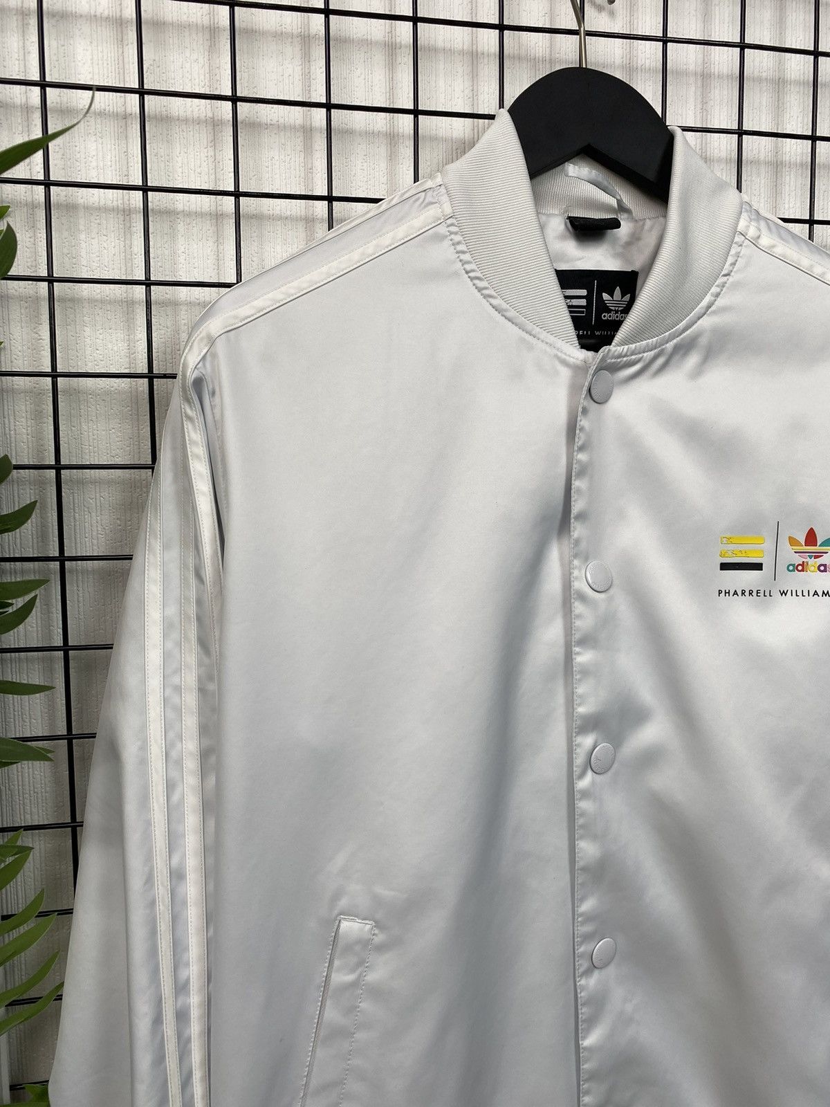 Adidas × Pharrell Adidas X Pharrell Williams Track Bomber Jacket Size US L / EU 52-54 / 3 - 5 Thumbnail