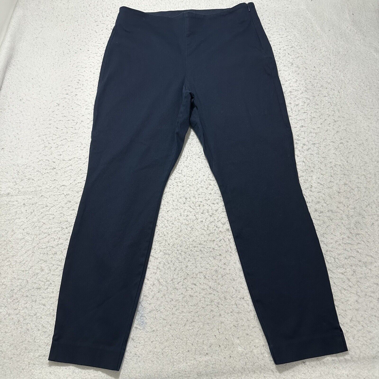 Old Navy Old Navy 12 Blue Flat Front Dress Pants High Rise 27" Inseam Size 34" / US 12 / IT 48 - 1 Thumbnail