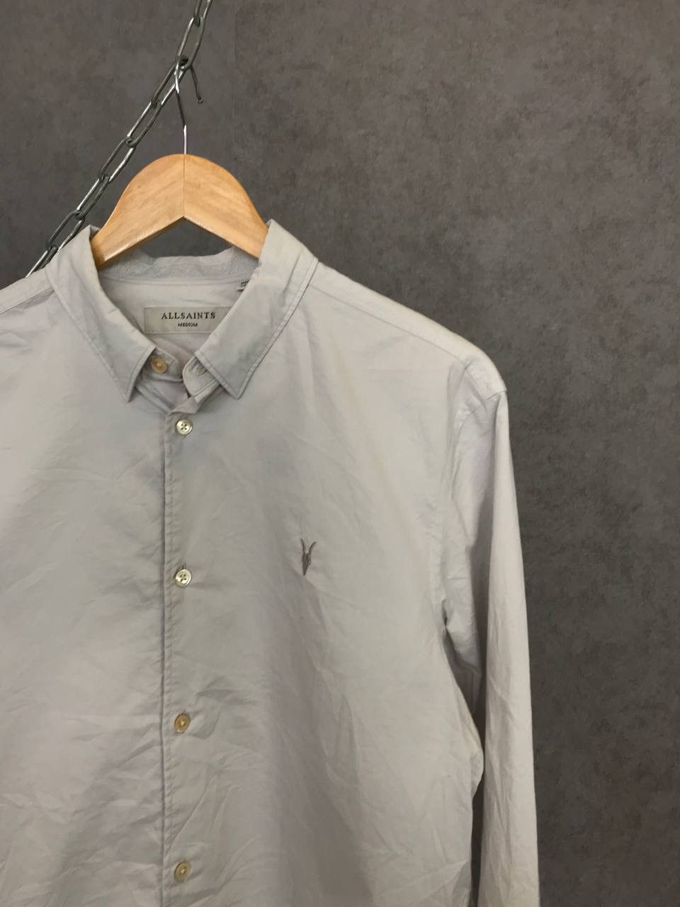Designer Allsaints logo designer shirt Size US M / EU 48-50 / 2 - 2 Thumbnail