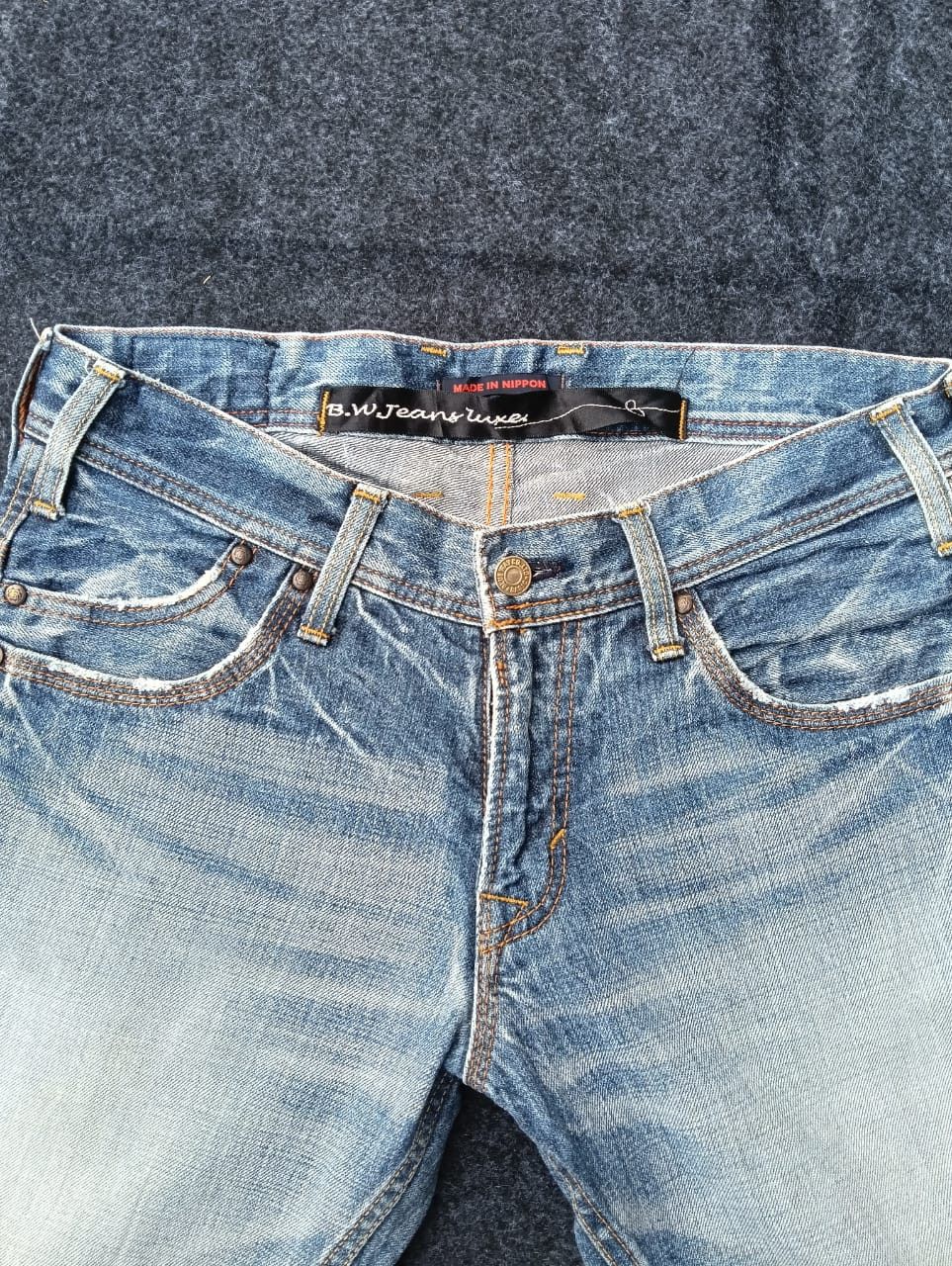Japan Blue Jeans 🔥 Blue Way Flare Jeans – Made in Nippon 🔥 Size US 30 / EU 46 - 3 Thumbnail