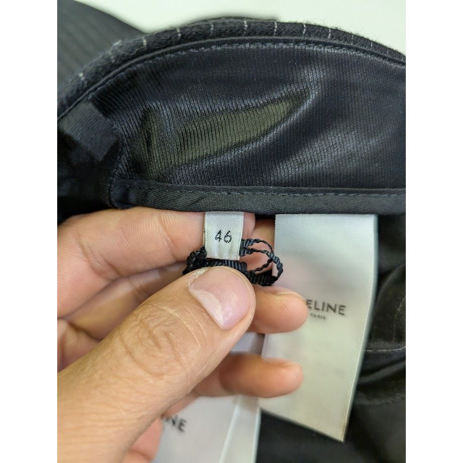 Celine o1rshd1 Dress Pants in Black/White Size US 30 / EU 46 - 15 Thumbnail