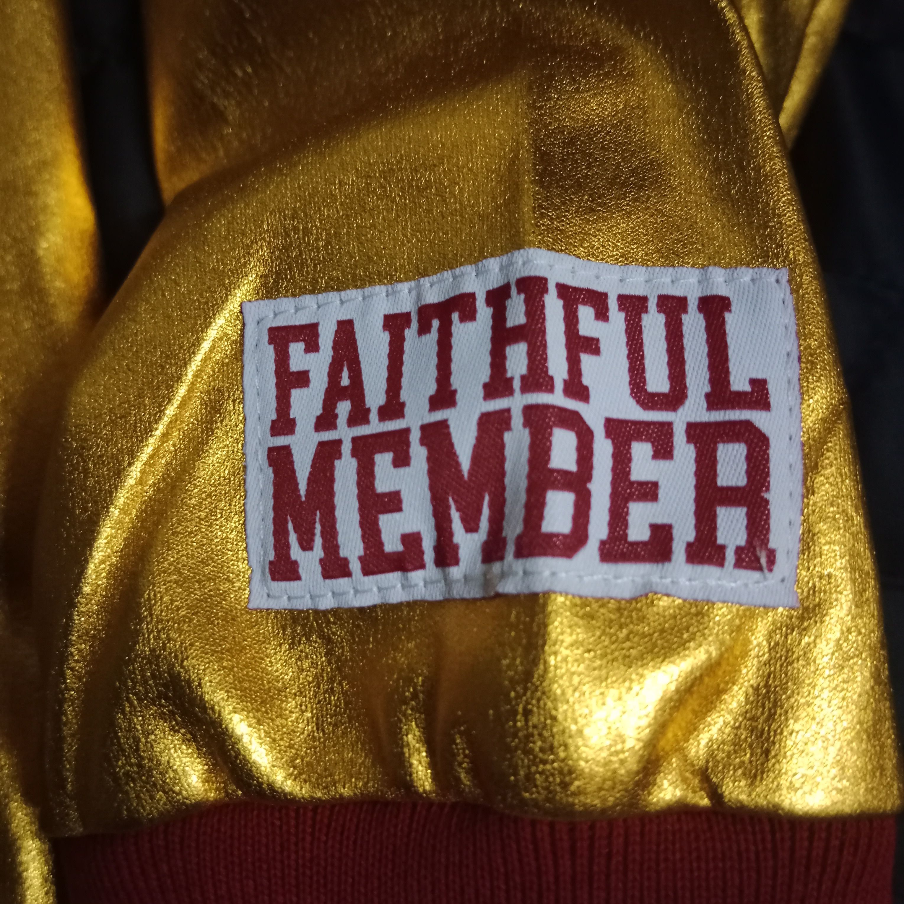 The Wild Collective San Francisco 49ers Bomber Jacket