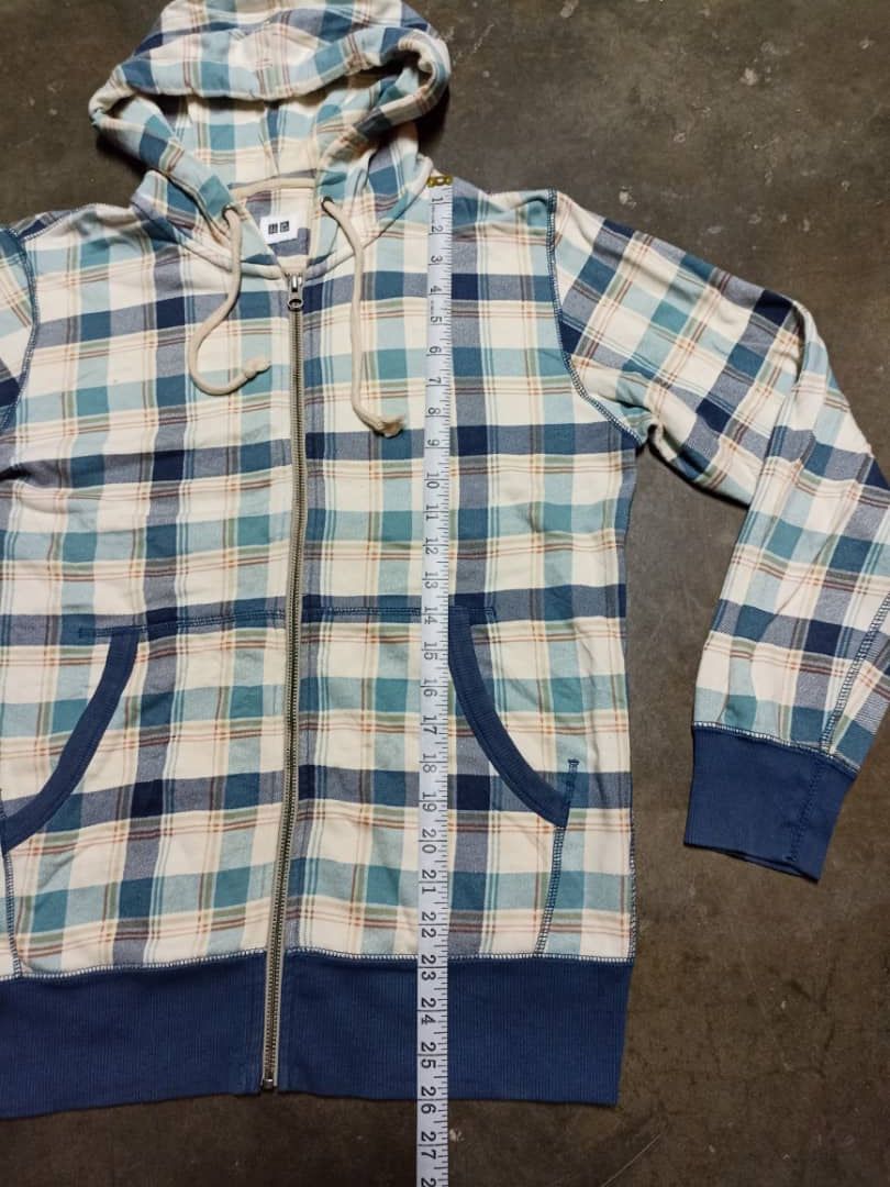 Uniqlo Uniqlo Flannel Design zipper Hoodie Size M / US 6-8 / IT 42-44 - 11 Thumbnail