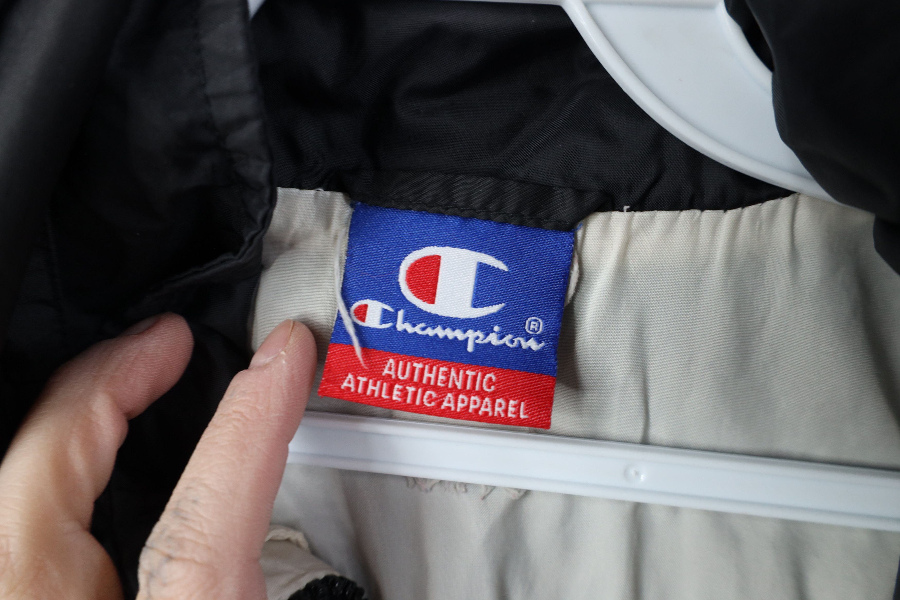 Champion Vintage 90s Champion University Pullover Windbreaker Jacket Size US XL / EU 56 / 4 - 10 Thumbnail