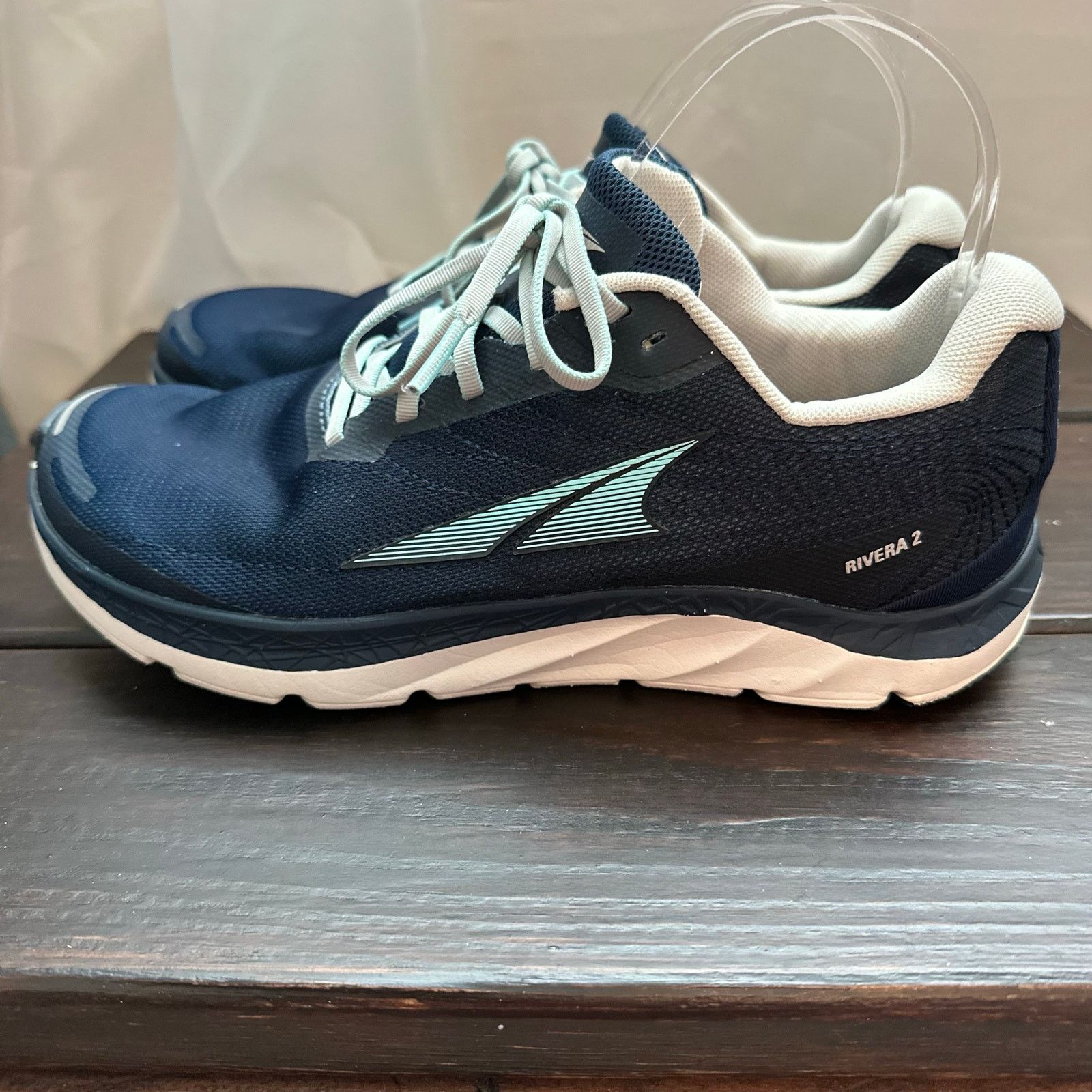 Altra ALTRA Women's Rivera 2 Size 9 Road Running Shoes Navy Teal Size US 9 / IT 39 - 3 Thumbnail