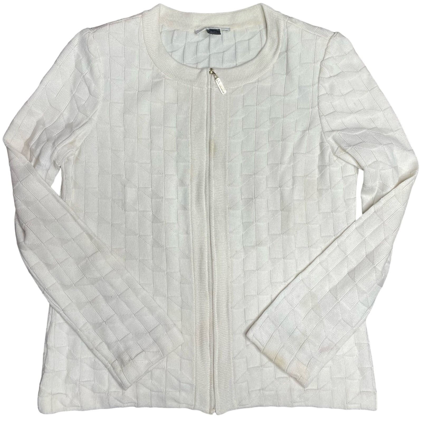 St. John St. John Full Zip Sweater Size M / US 6-8 / IT 42-44 - 9 Thumbnail