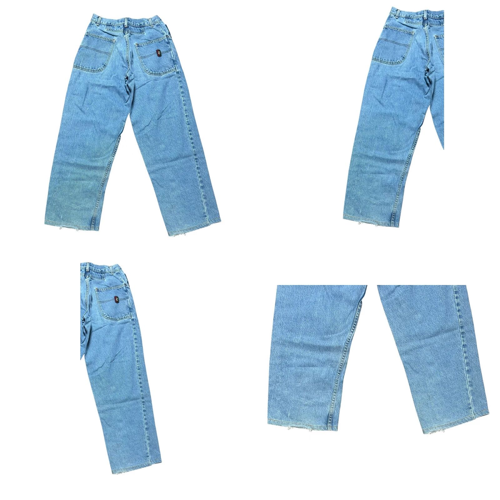 Vintage VINTAGE Retro Blues Jeans Woman Sz 18 Straight Denim 5-Pocket High Rise Made In USA Woman Mensignment? Size 40" / US 18 - 9 Thumbnail