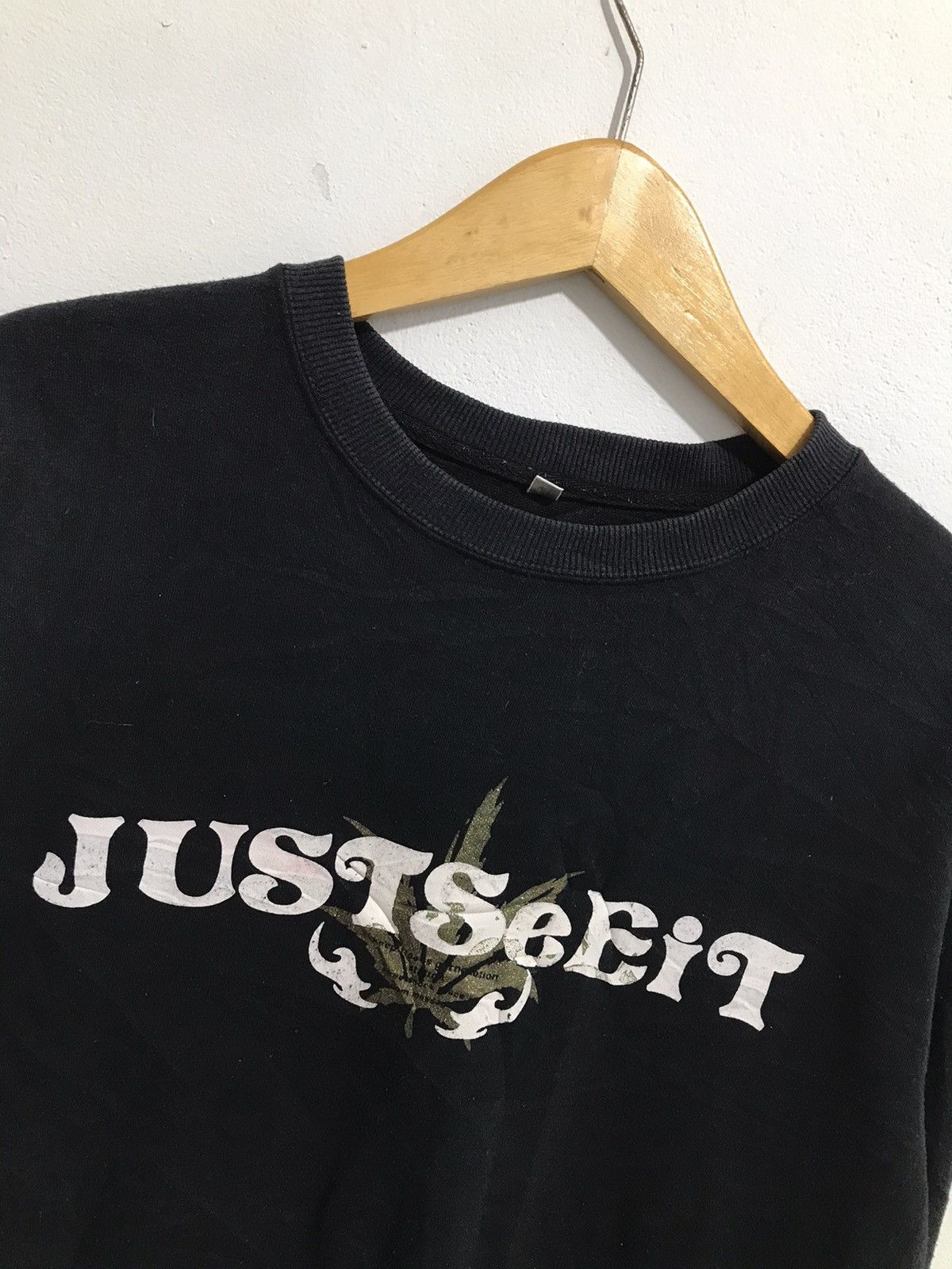 Japanese Brand Just see it poem Marijuana Sweatshirt Size US L / EU 52-54 / 3 - 2 Thumbnail