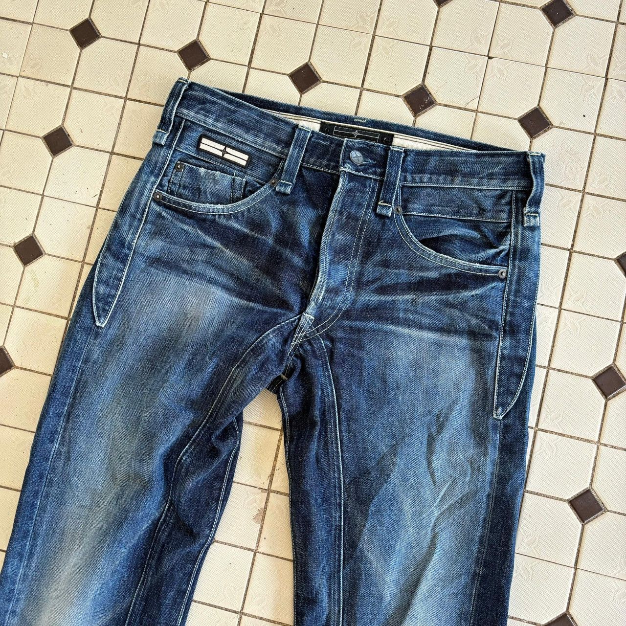 Massimo Osti Stone Island Denim Jeans Size US 32 / EU 48 - 3 Thumbnail
