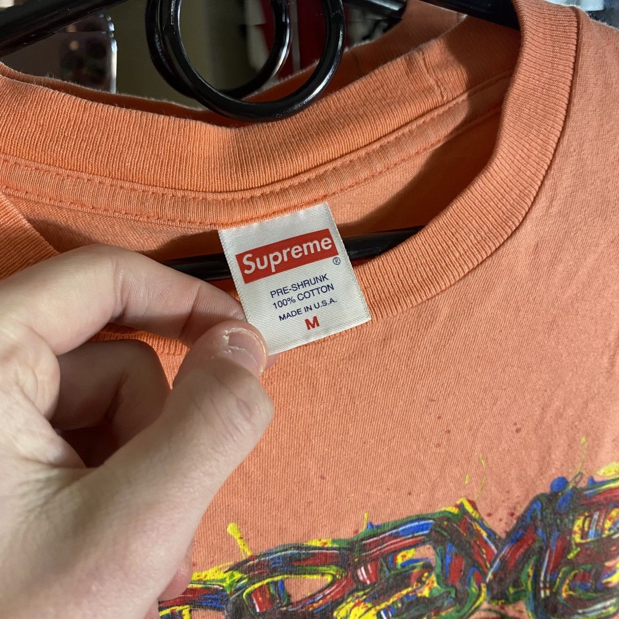 Supreme Supreme t shirt big logo Size US M / EU 48-50 / 2 - 5 Thumbnail