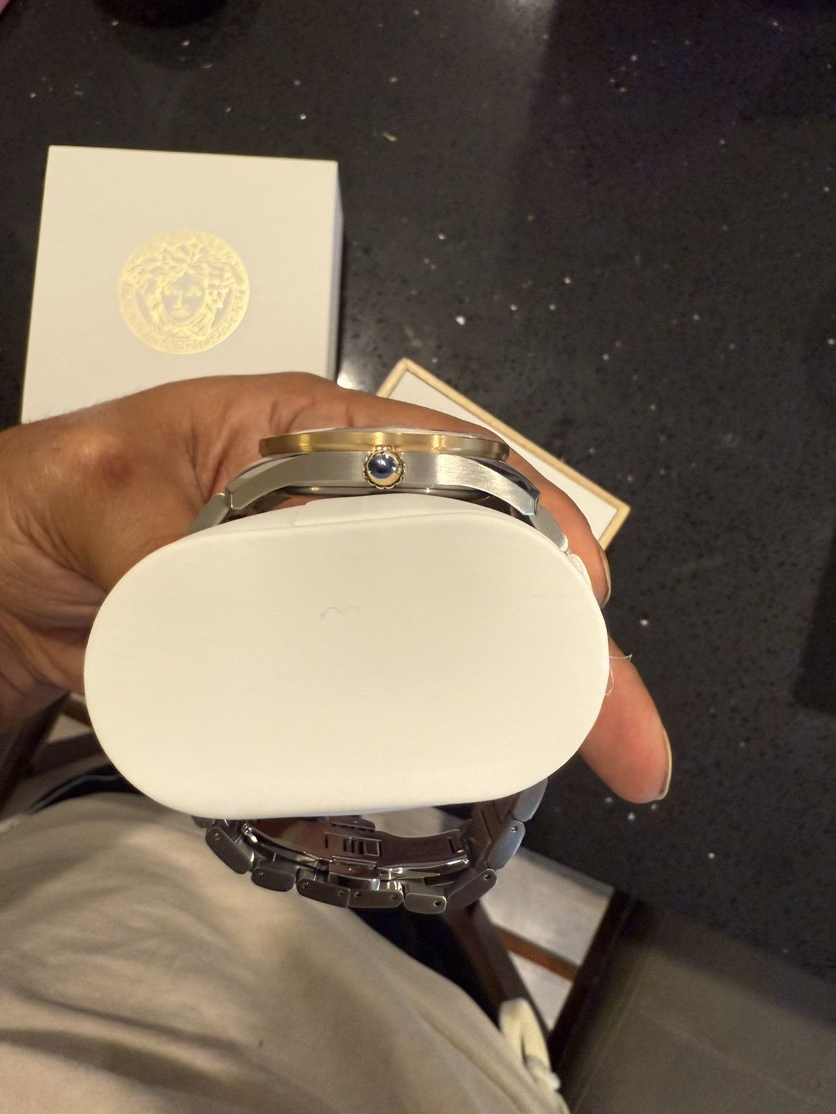 Versace Versace Greca Dome 42MM Bracelet Watch Size ONE SIZE - 5 Thumbnail