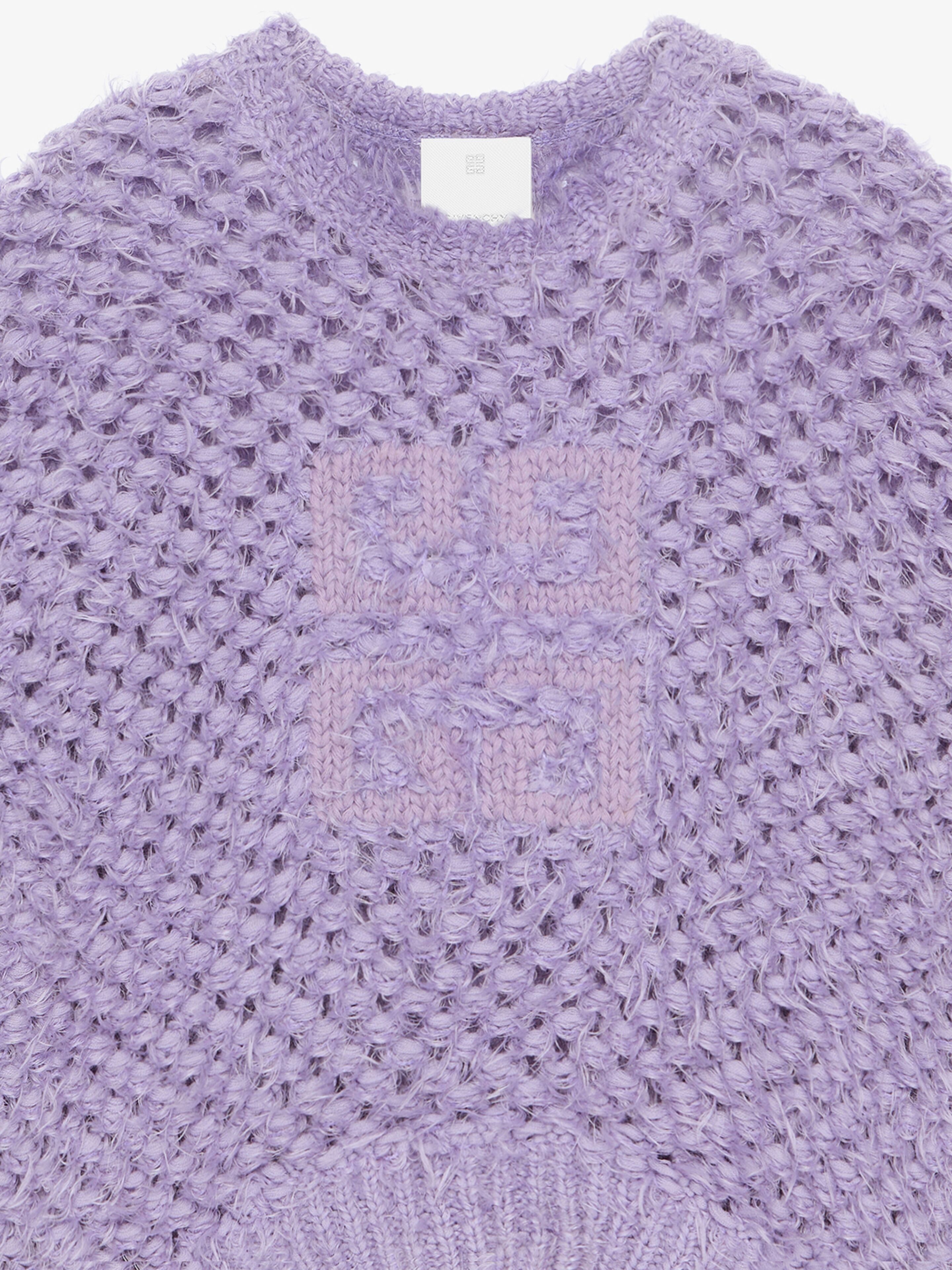 Givenchy oc11z0725 Sweater in Lavender Size XS / US 0-2 / IT 36-38 - 4 Thumbnail
