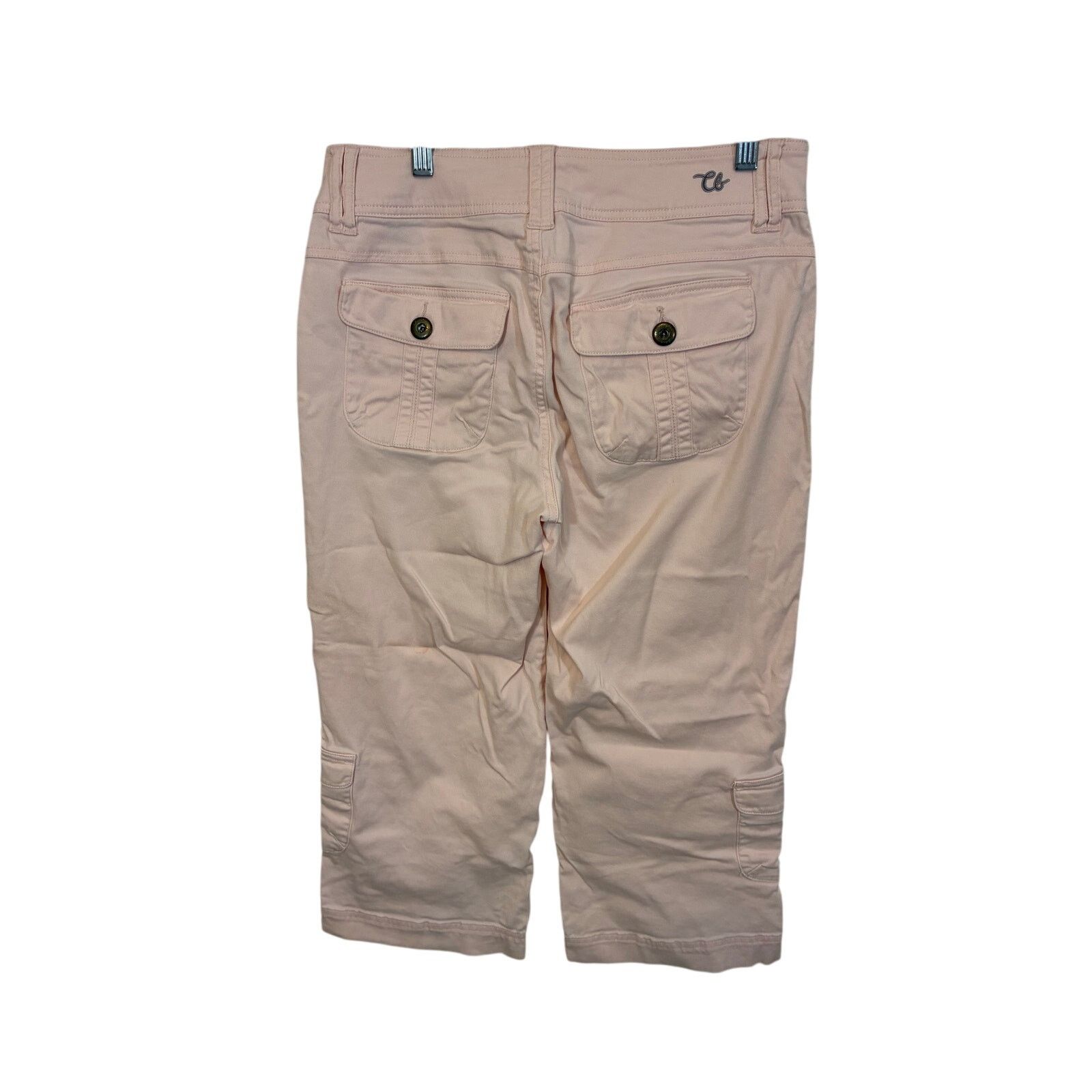 Other CB Cargo Capri Pants 8 Pink Skater Retro 90s Mid Rise Y2K Size 30" / US 8 / IT 44 - 5 Thumbnail