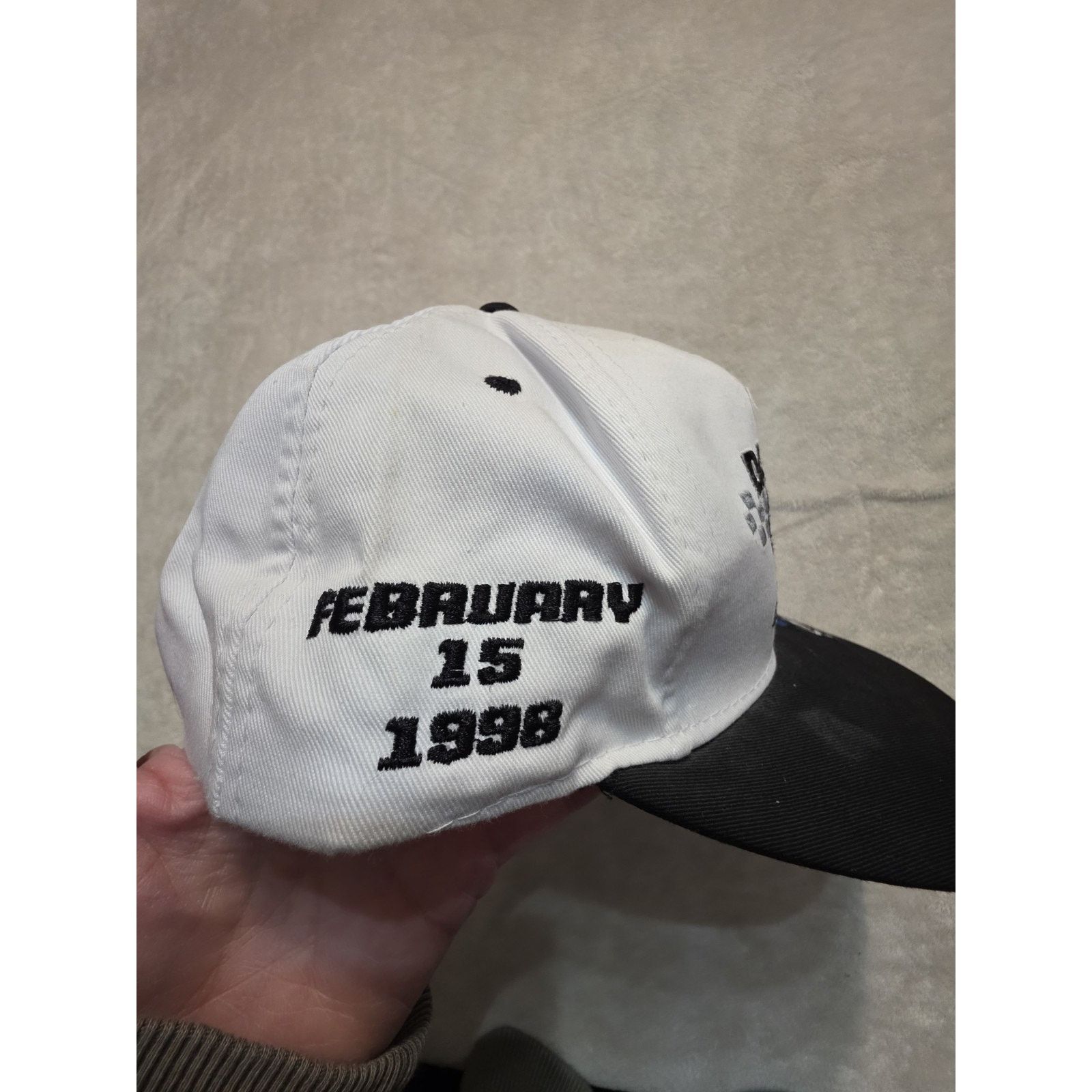 NASCAR vintage 1998 40th Annual Daytona 500 NASCAR snapback hat Size US XL / EU 56 / 4 - 4 Thumbnail
