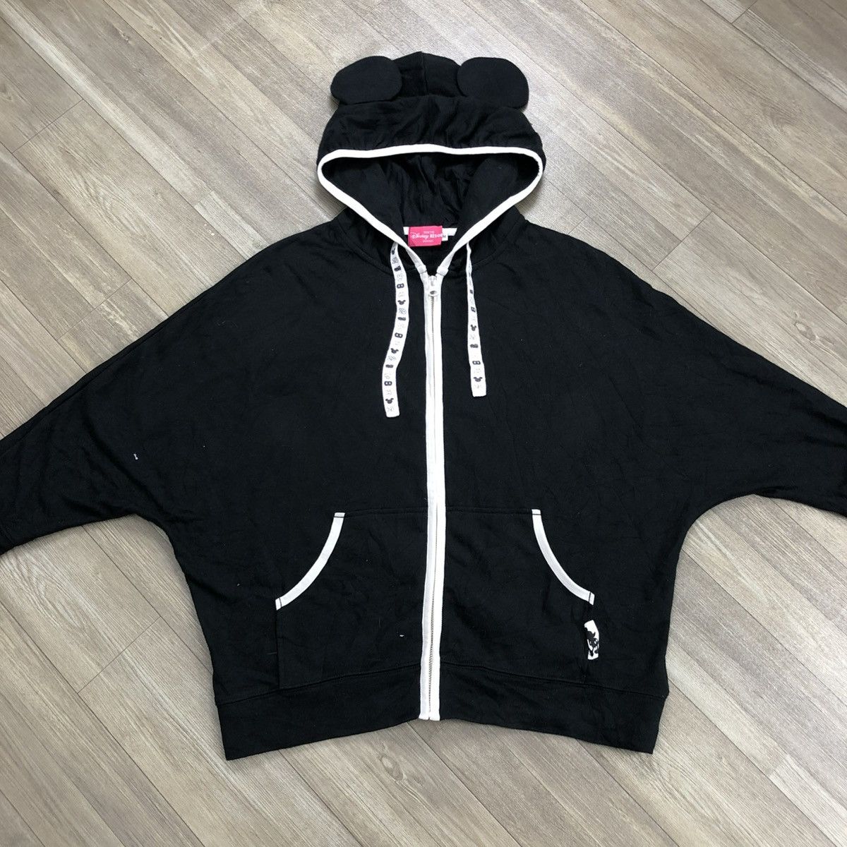 Disney × Japanese Brand 2000s Tokyo Disney Resort Mickey Mouse Ears Hoodie Size US XL / EU 56 / 4 - 4 Thumbnail