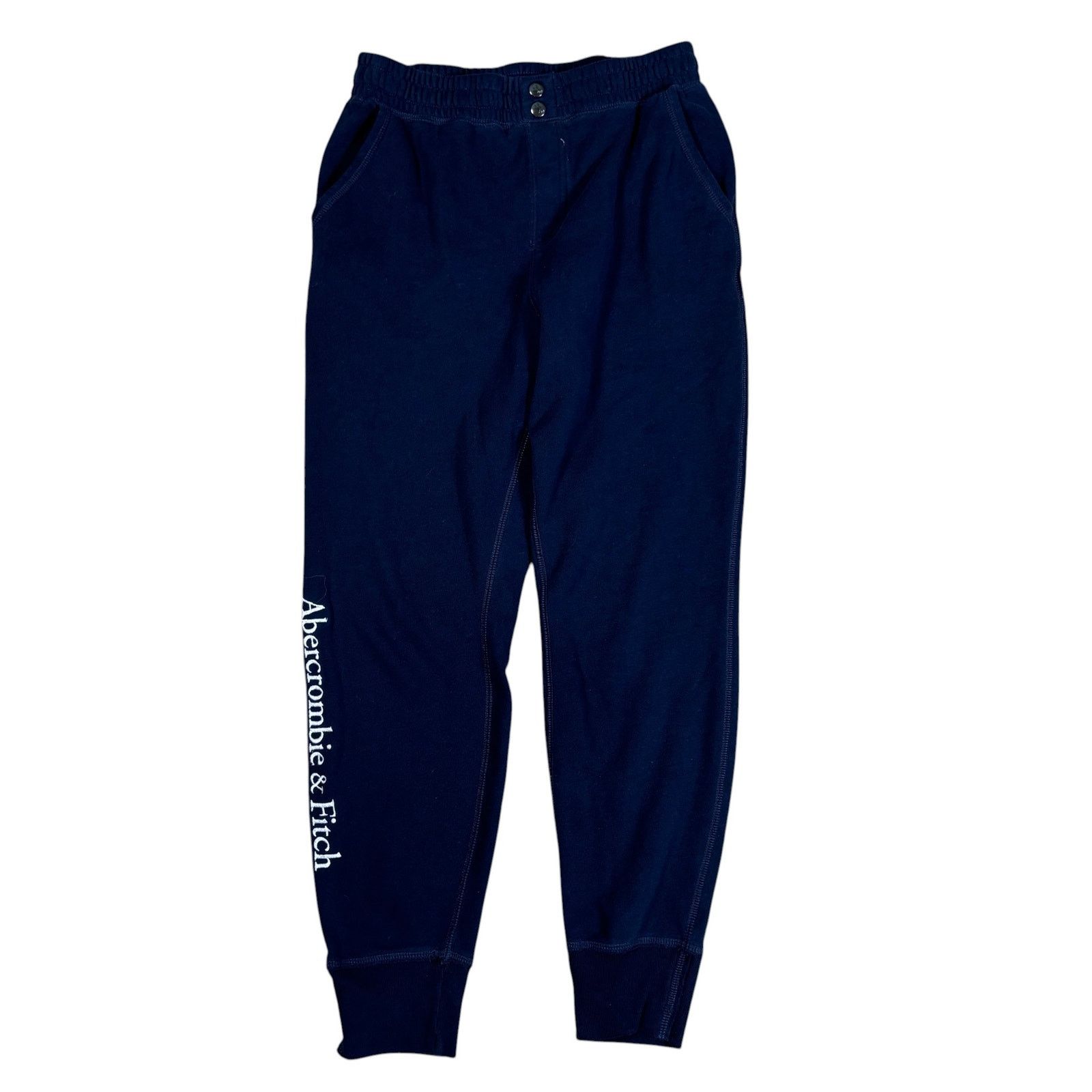Abercrombie & Fitch y2k 2000s Abercrombie and Fitch embroidered joggers sweats M Size US 28 / EU 44 - 1 Thumbnail