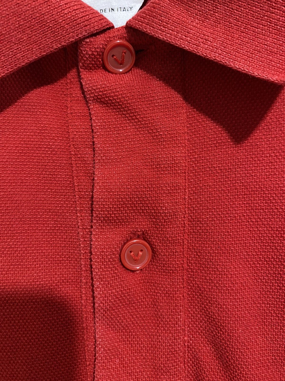 Bottega Veneta Bottega Veneta Polo Cotton piquet Red Size US L / EU 52-54 / 3 - 4 Thumbnail