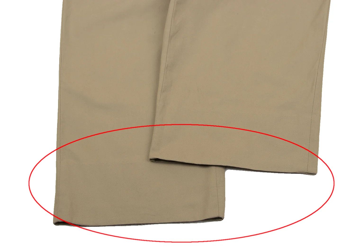 Issey Miyake Cotton Tuck Tapered Pants in Beige, Size L-XL Size US 38 / EU 54 - 11 Thumbnail