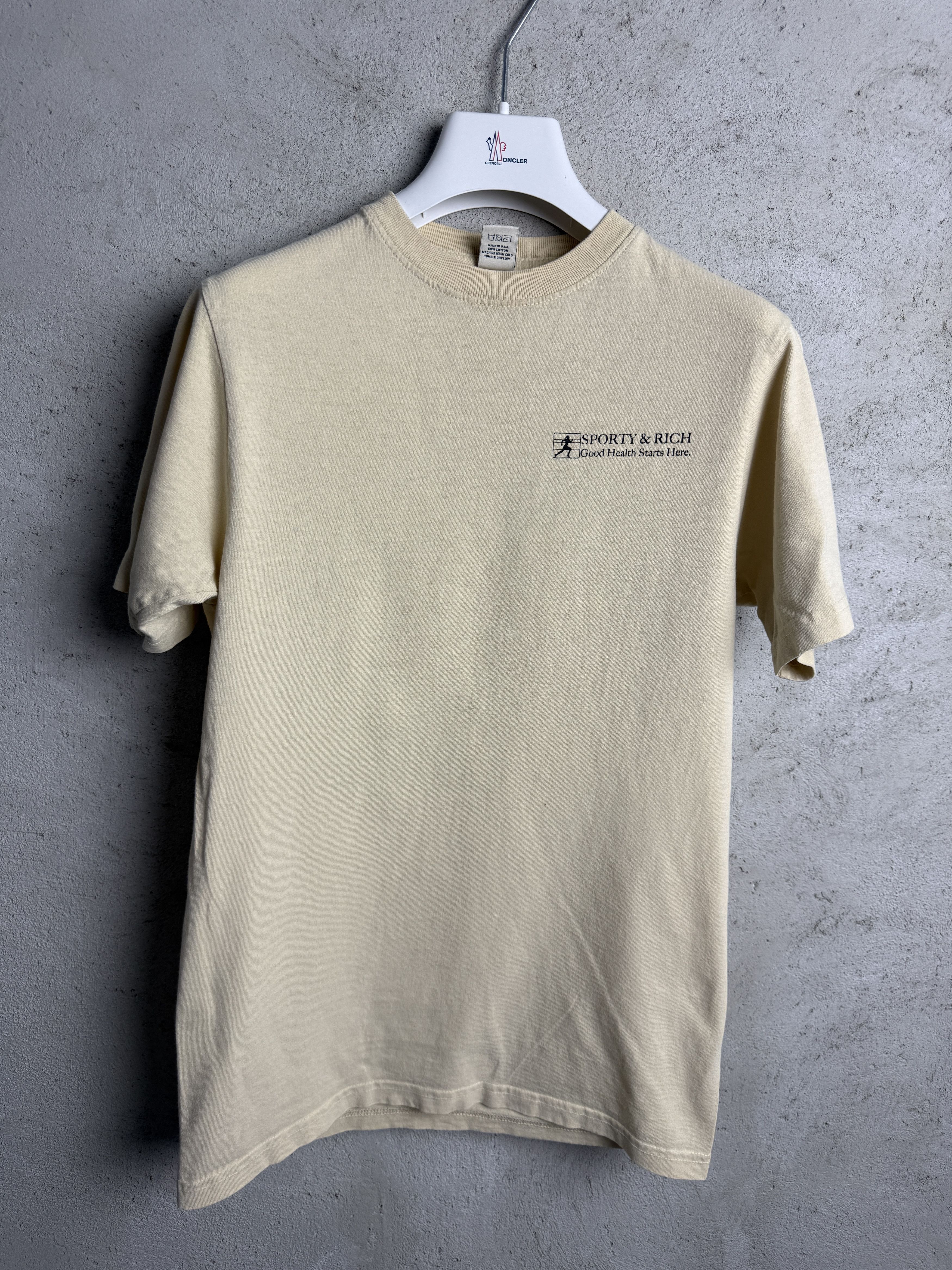 Sporty & Rich Sporty & Rich small logo printed t-shirt tee casual Size US XS / EU 42 / 0 - 1 Thumbnail