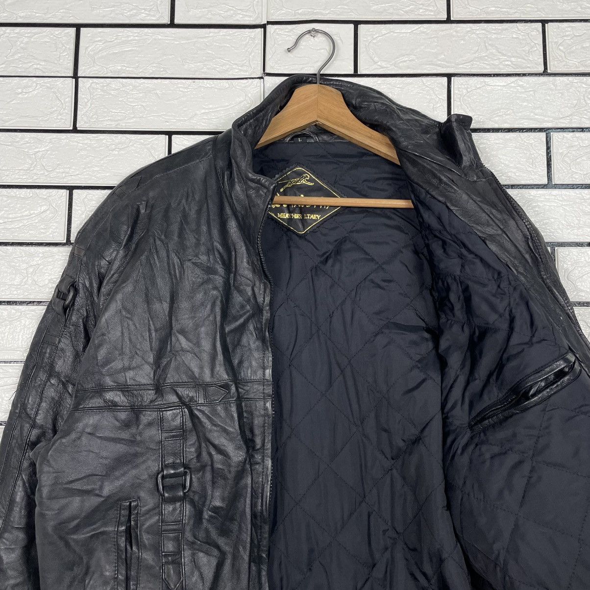 Other Wondorin Black Leather Jacket Size US M / EU 48-50 / 2 - 10 Thumbnail
