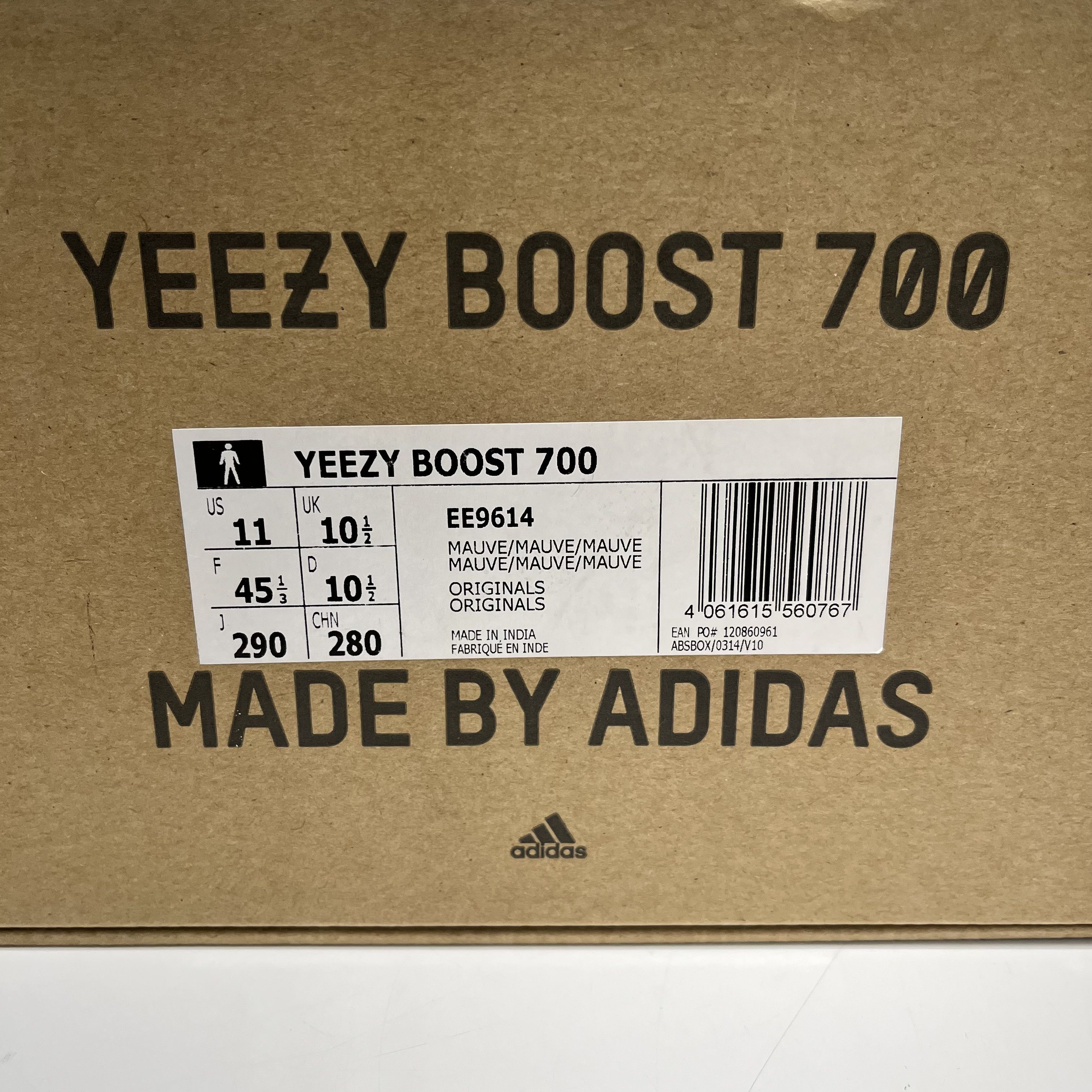 Adidas Adidas Yeezy Boost 700 Mauve Size US 11 / EU 44 - 13 Thumbnail