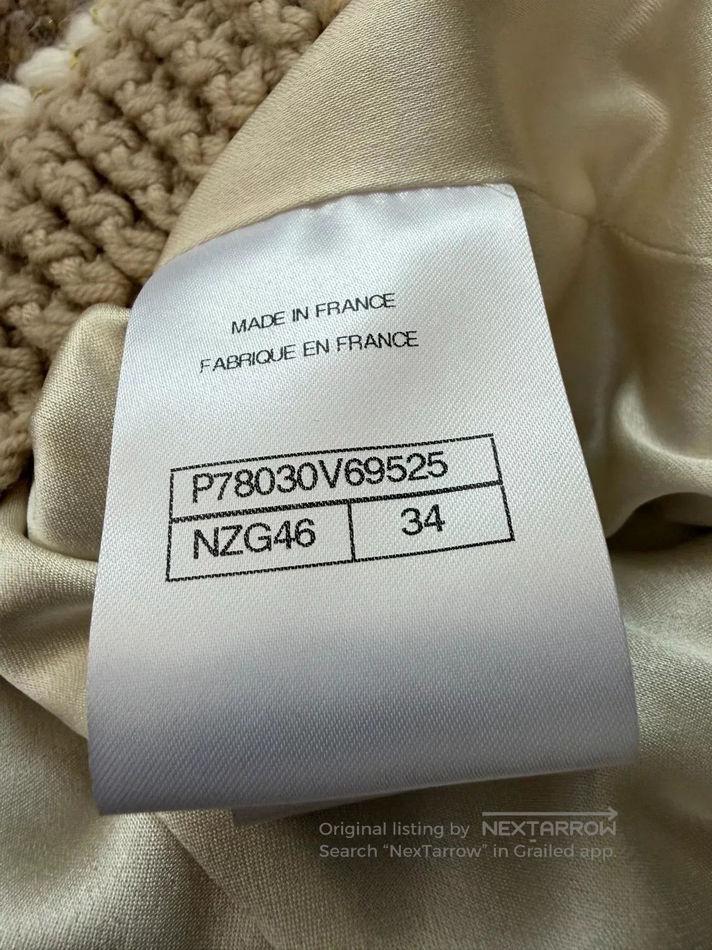 Chanel Chanel Pink Tweed Stand-Collar Jacket. Size US XS / EU 42 / 0 - 5 Thumbnail