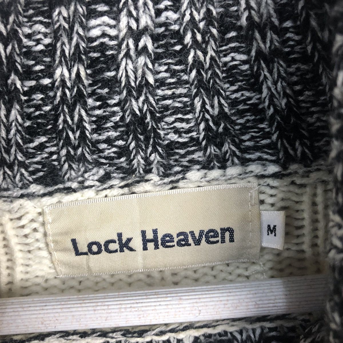 Homespun Knitwear × Japanese Brand × Solid and Striped Lock Heaven Stripe Knitwear like kurt cobain #A190 Size M / US 6-8 / IT 42-44 - 10 Thumbnail