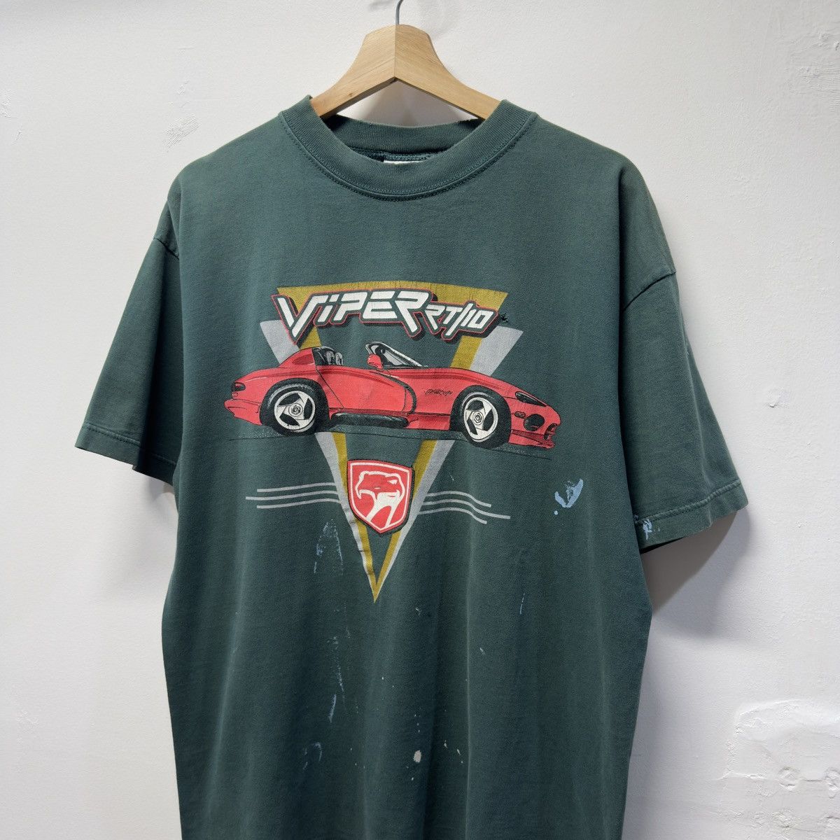 Vintage 90s Viper RT 10 Shirt Faded Distressed ERD Grunge Chrome Size US L / EU 52-54 / 3 - 5 Thumbnail