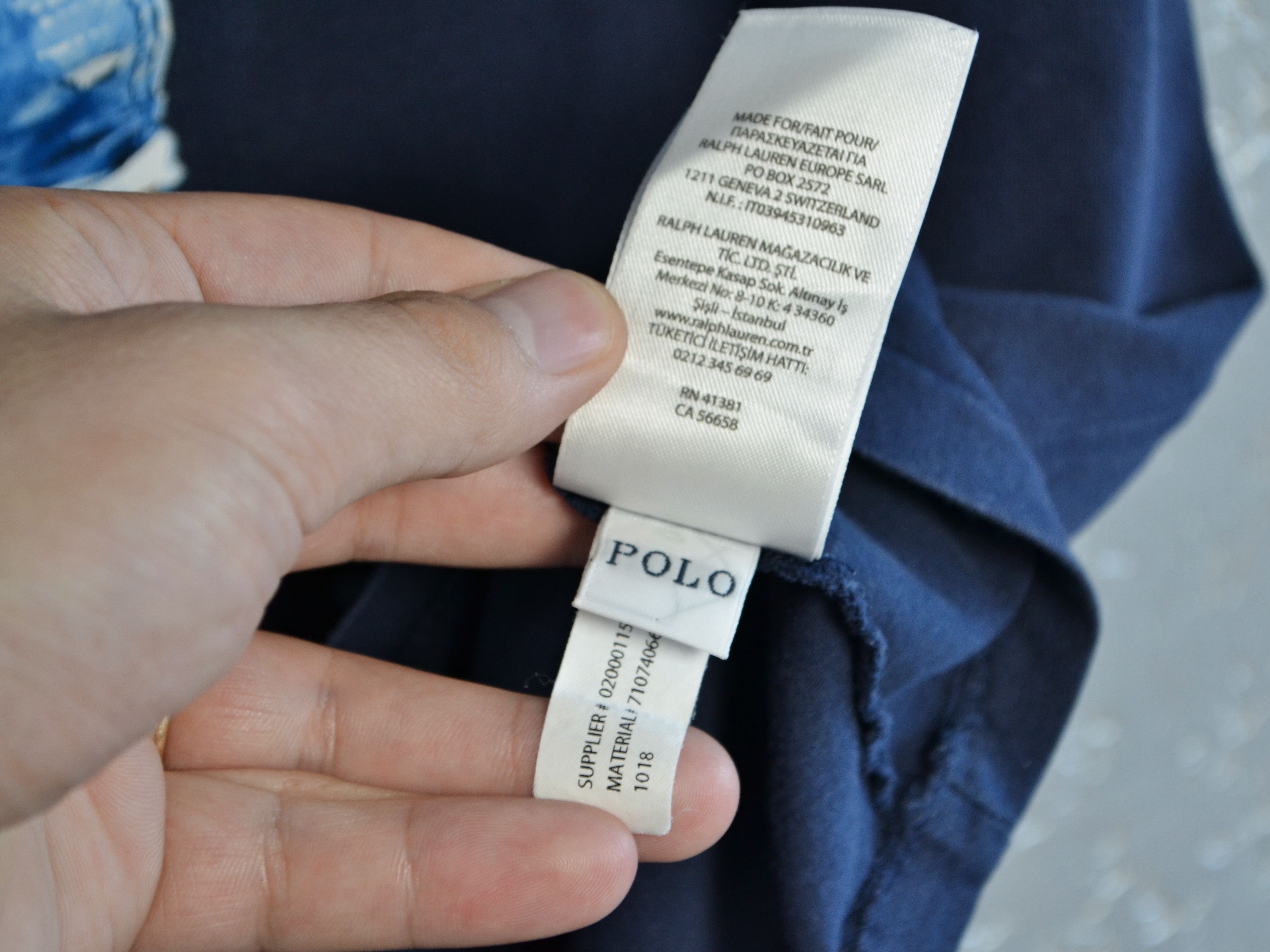 Polo Ralph Lauren Ralph Lauren Polo Bear Blue Short Sleeve T-Shirt Graphic Size US M / EU 48-50 / 2 - 8 Thumbnail