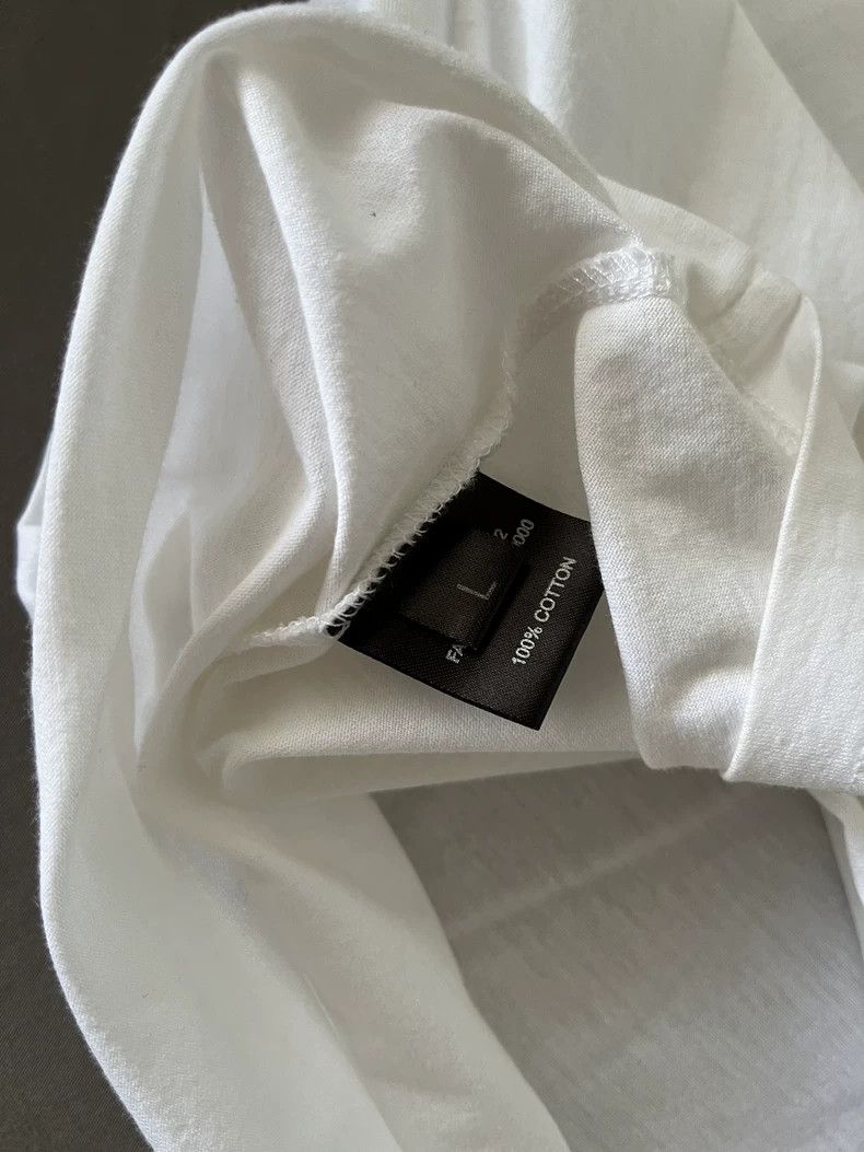 Raf Simons Raf simons White short-sleeved T-shirt Size US L / EU 52-54 / 3 - 6 Thumbnail