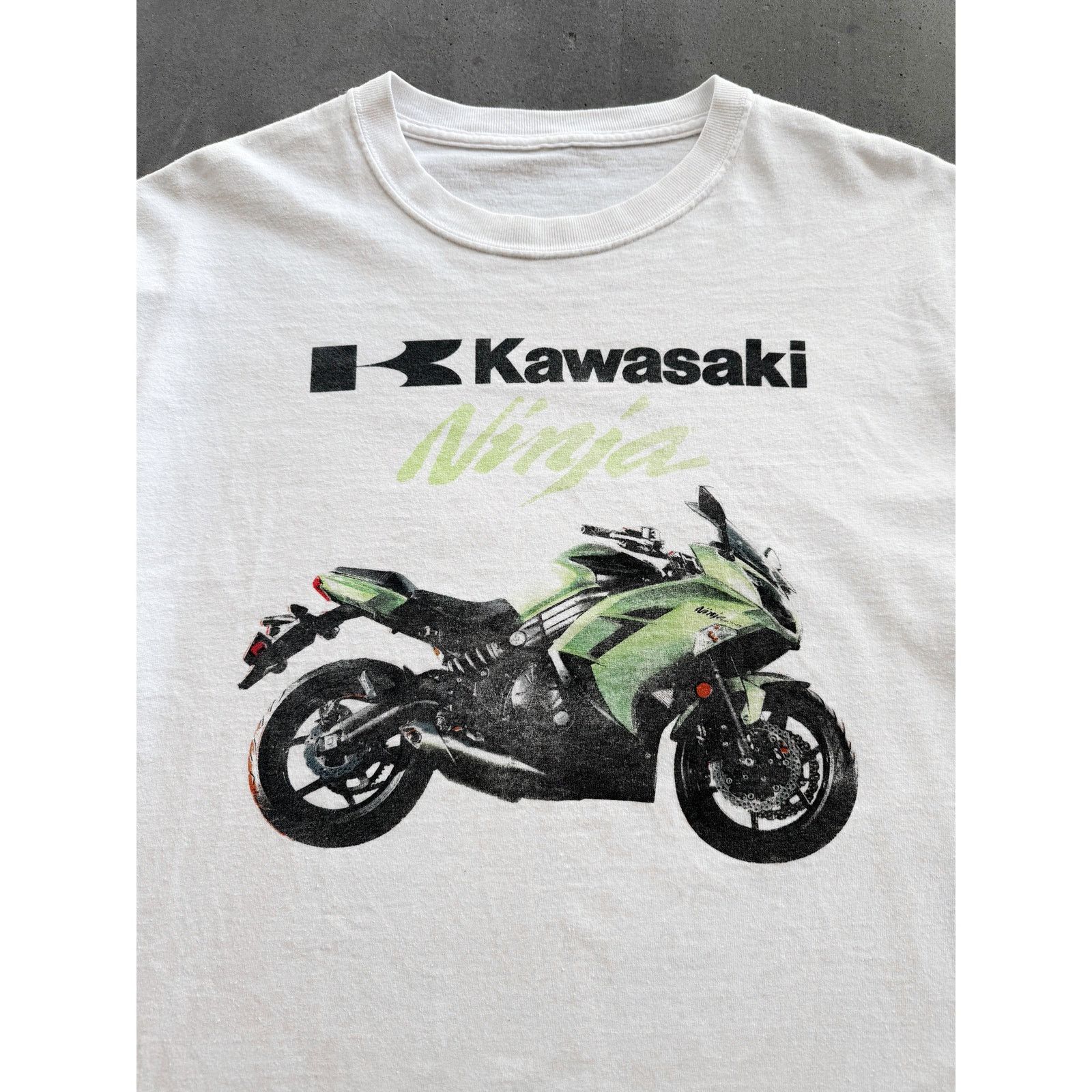 Vintage 2000s Kawasaki Ninja Bike Tee Size L Size US L / EU 52-54 / 3 - 2 Thumbnail