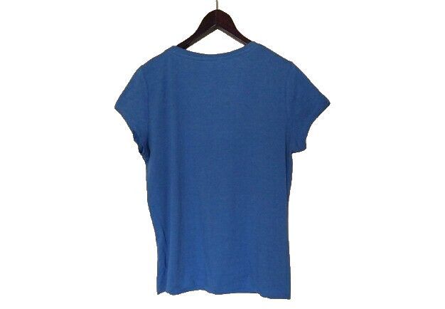 Other Celebrate Womens XL Blue Graphic Tee Casual Soft Relaxed Fit Size XL / US 12-14 / IT 48-50 - 2 Thumbnail