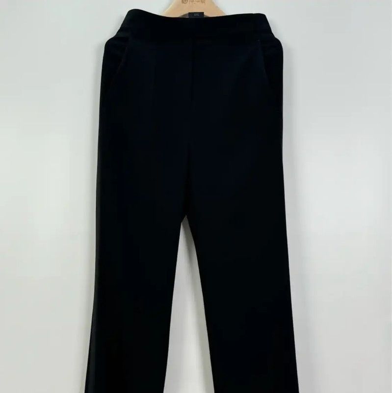Max Mara MaxMara Black Acetate Casual Pants for Women 0089 Size 24" / US 00 / IT 34 - 1 Thumbnail