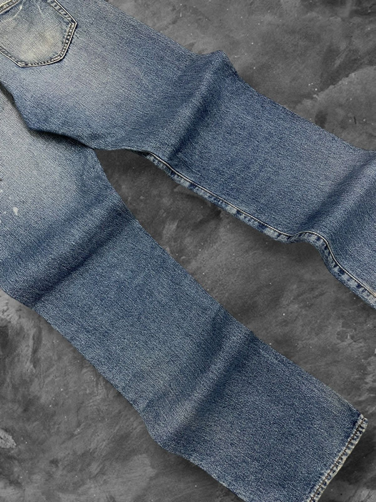 Japanese Brand Vintage 90s Designer Japan In The Attic Splash Grunge Denim Size US 30 / EU 46 - 12 Thumbnail