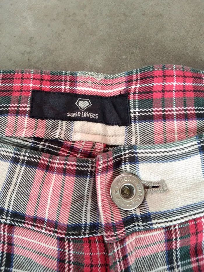 Japanese Brand Vintage Super Lover Skinny Retro Punk Pants Size US 28 / EU 44 - 6 Thumbnail