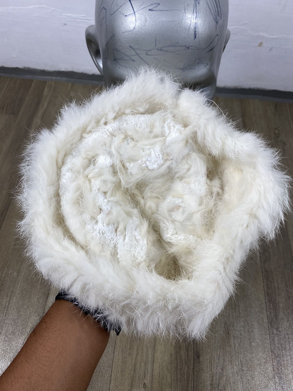 Japanese Brand Unknown Japanese Fur Beanie Hats Size ONE SIZE - 6 Thumbnail