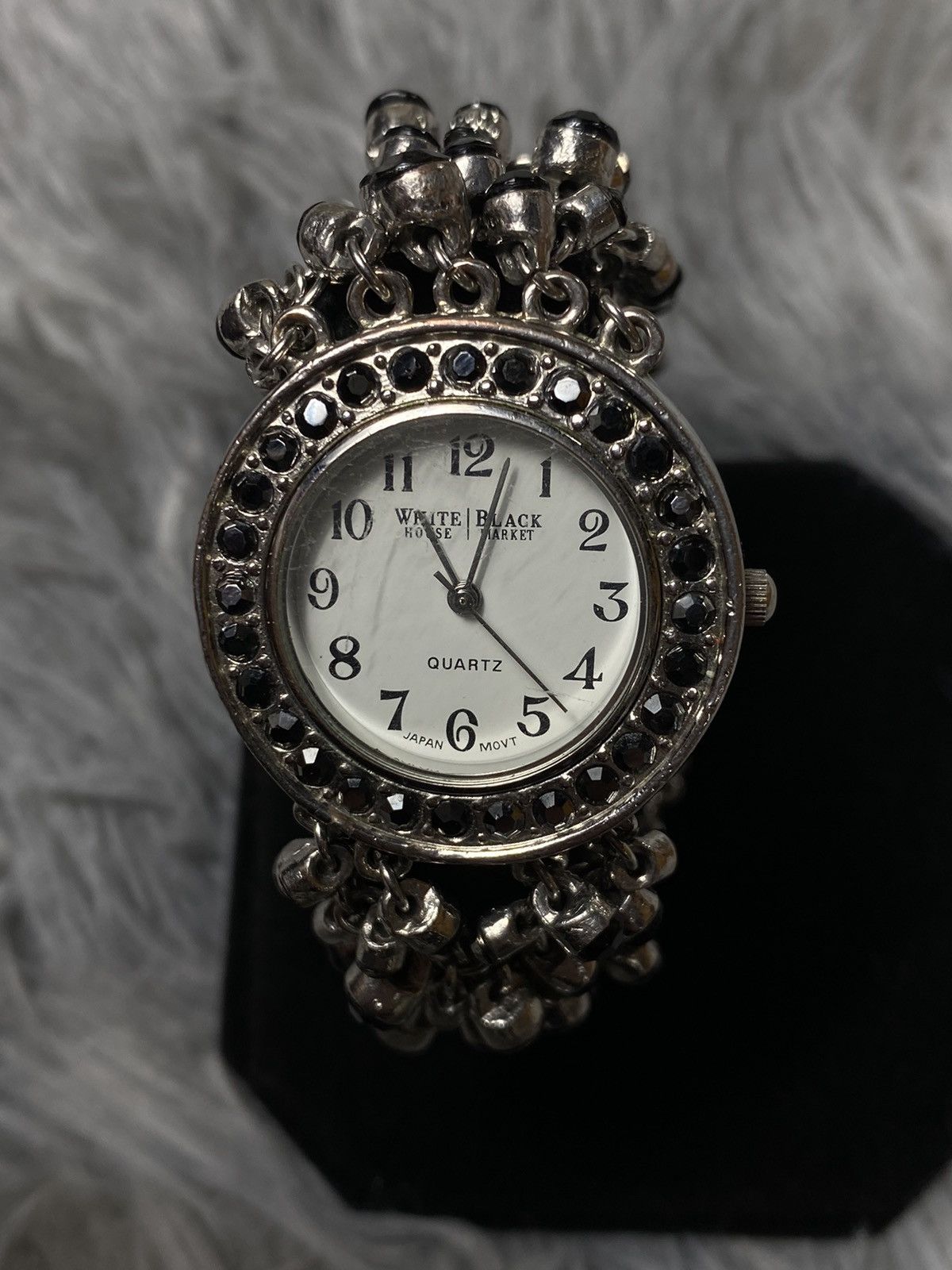 Japanese Brand × Jewelry × Vintage White Black House Market Bracelet Watch Japanese Brand Size ONE SIZE - 2 Thumbnail