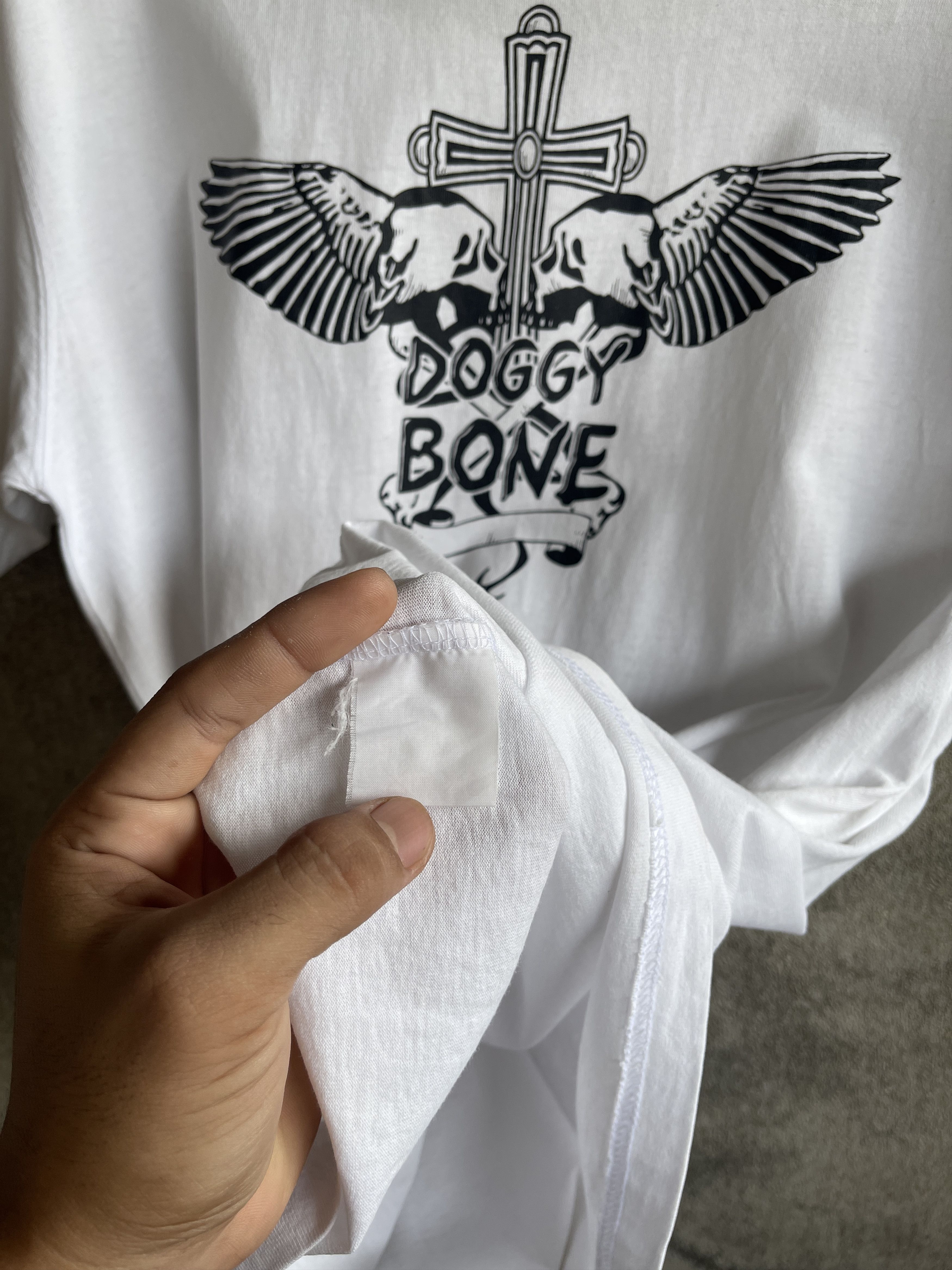 Seditionaries Vintage‼️THRASHED🔥Hill Crop🔥Big Logo Doggy Bone Tshirt Size US L / EU 52-54 / 3 - 8 Thumbnail