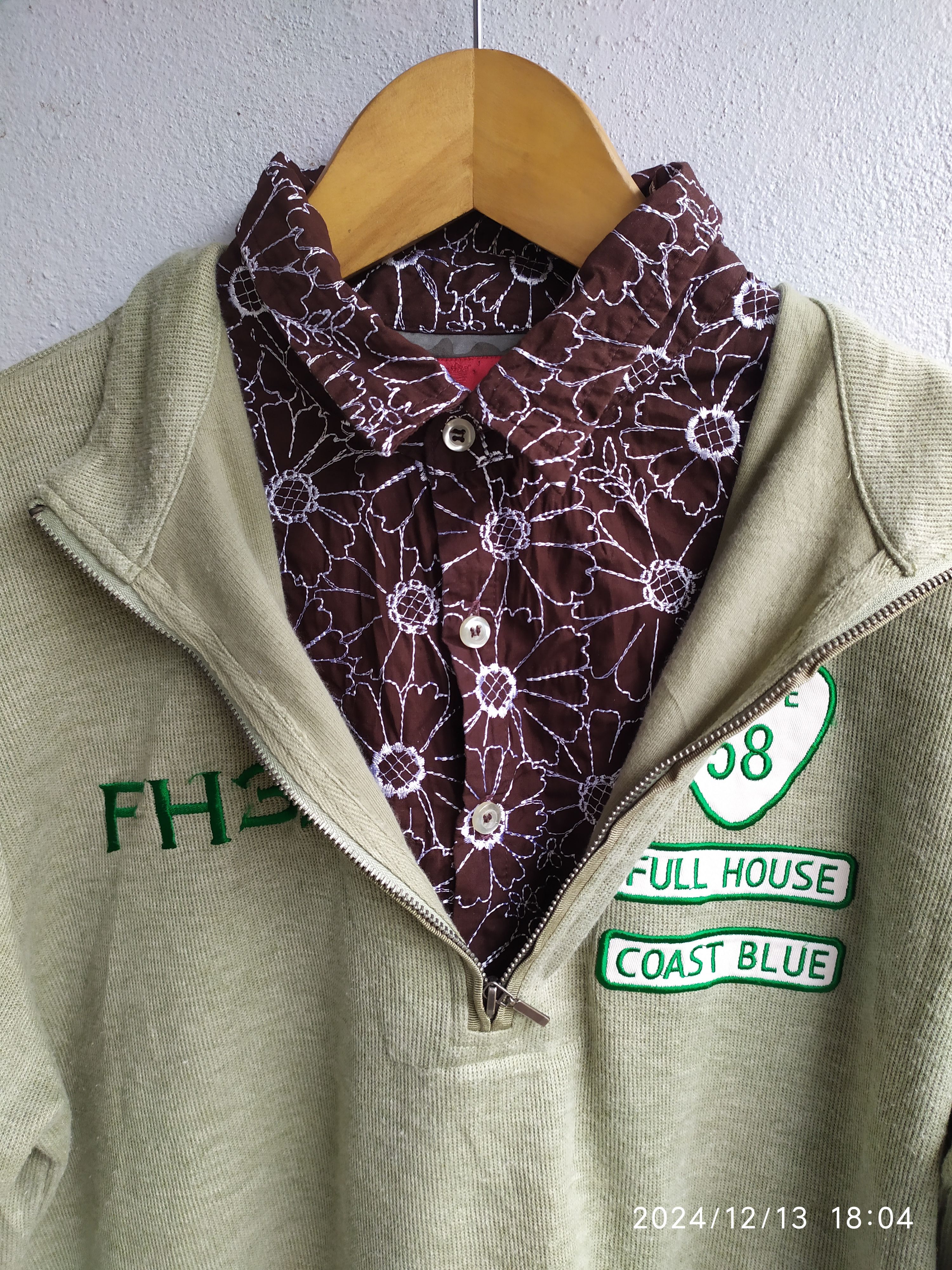 If Six Was Nine × Japanese Brand × Le Grande Bleu (L.G.B.) JAPANESE Double Layers Long Sleeve LGB Styled Size US L / EU 52-54 / 3 - 7 Thumbnail