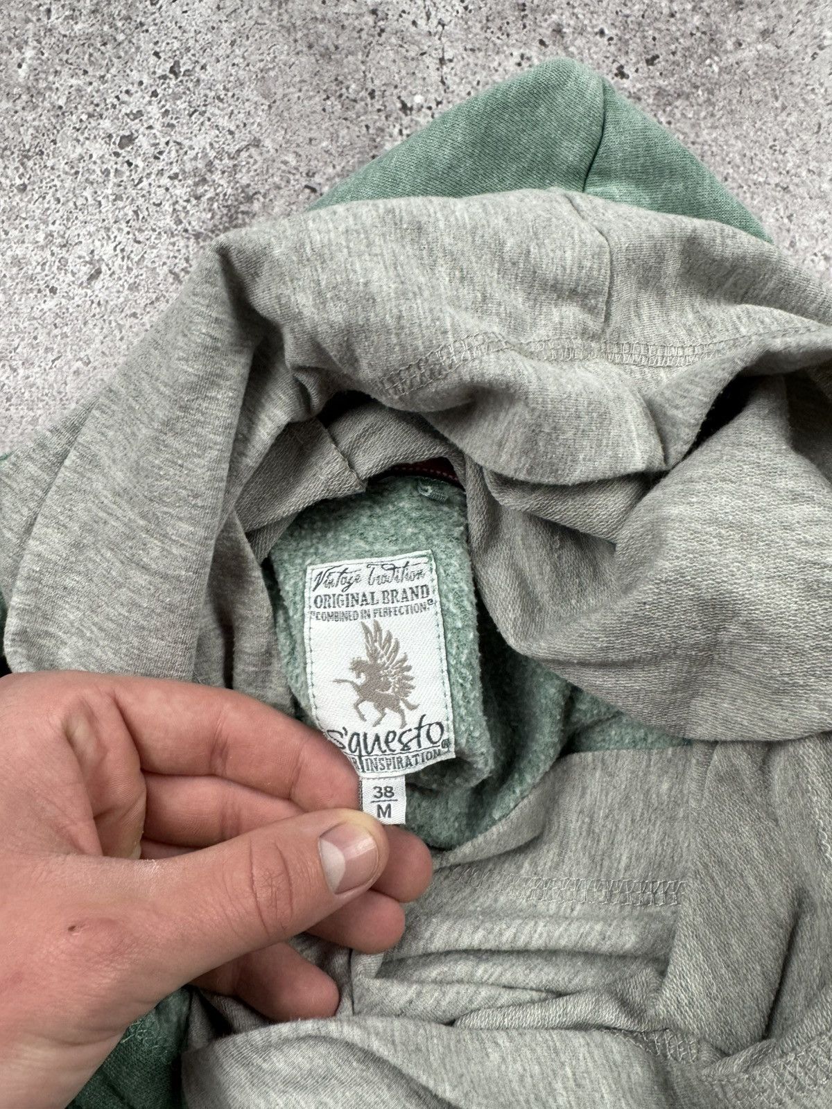 Hysteric Glamour VTG Y2K RICK OWENS STYLE AVANT GARDE ASSYMETRICAL ZIP HOODIE Size US M / EU 48-50 / 2 - 7 Thumbnail