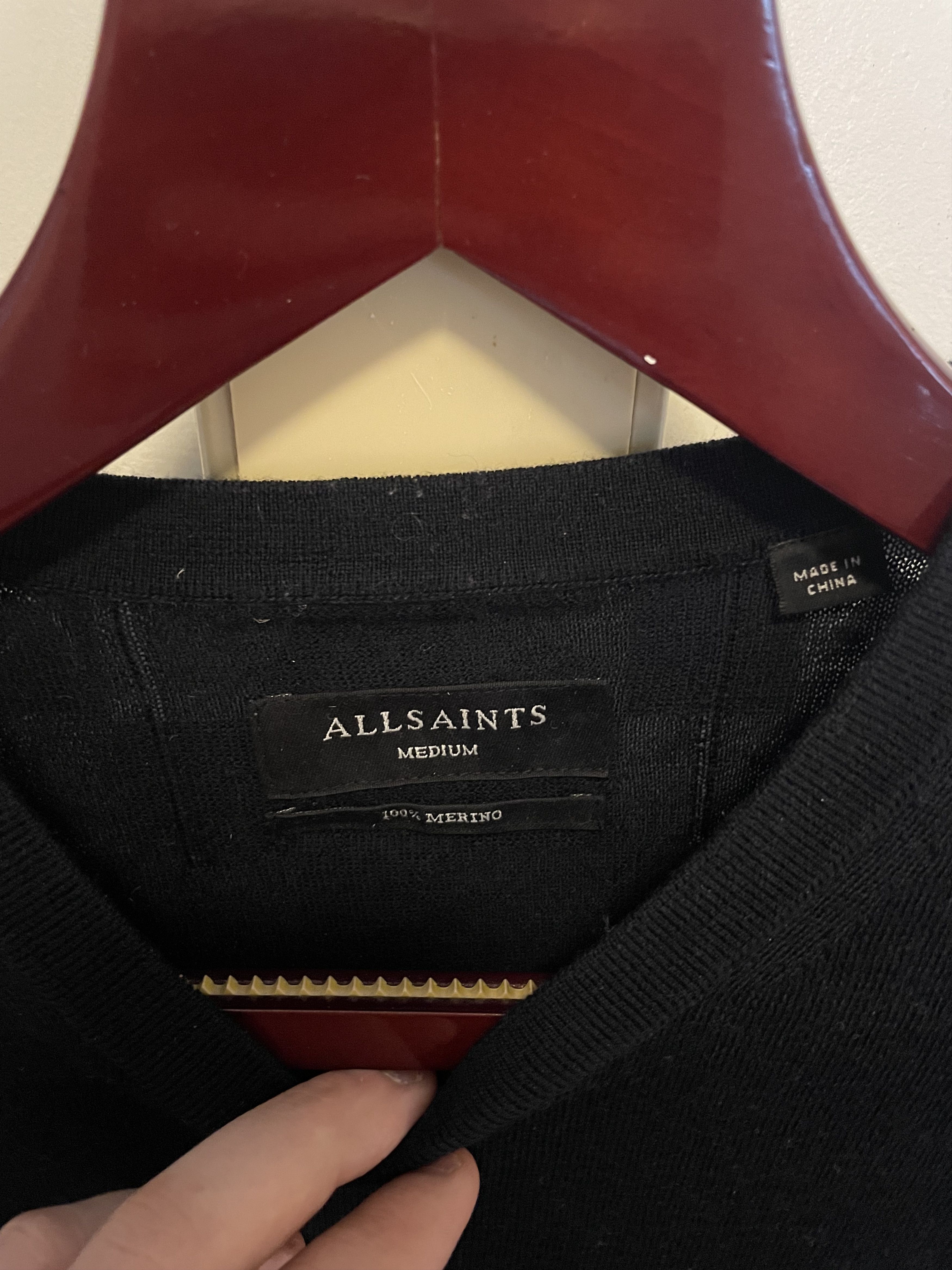 Allsaints Allsaints Merino Knit Sweater Size US M / EU 48-50 / 2 - 3 Thumbnail