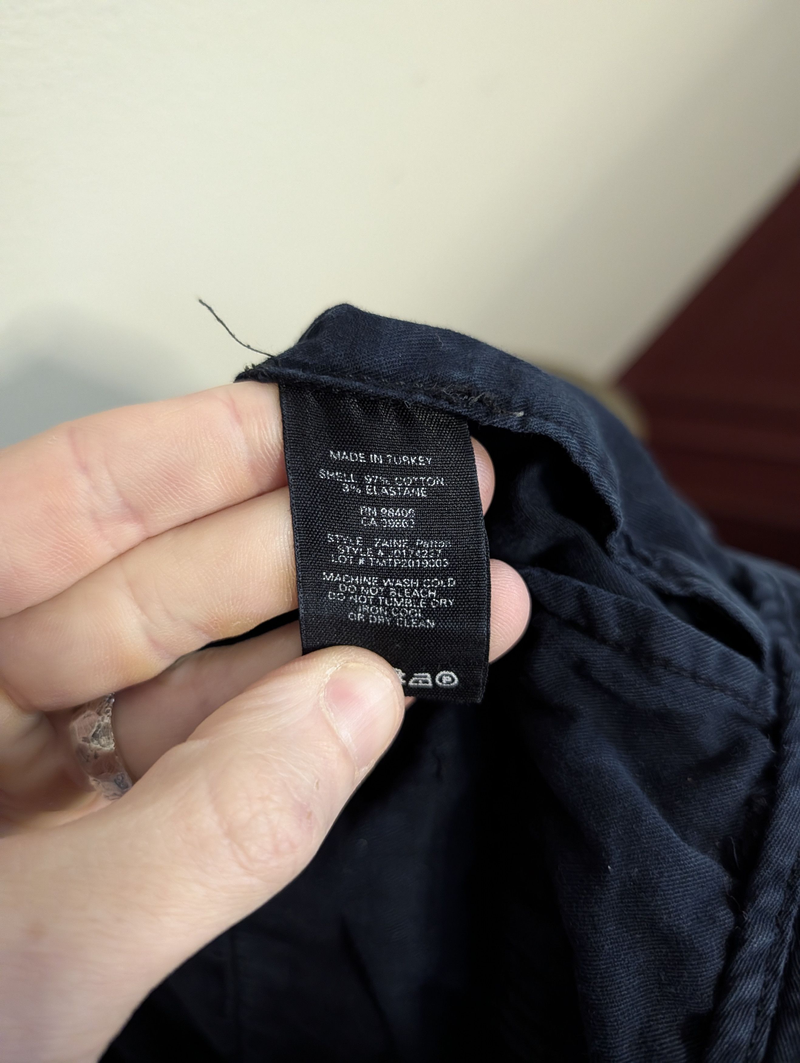 Theory Navy blue SOFT cotton chino pants 28.75" waist Size US 28 / EU 44 - 12 Thumbnail
