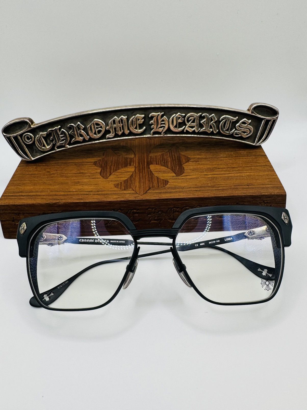 Chrome Hearts Chrome Hearts LGMA Glasses Size ONE SIZE - 10 Thumbnail
