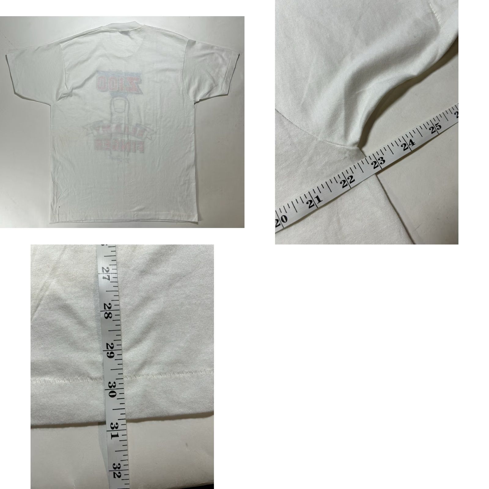 Vintage VINTAGE Z100 Read My Finger New York Music Radio Promo T-Shirt XL NYC 90's USA Shirt Unisex Adults Mens Womens Boys Girls Size US XL / EU 56 / 4 - 8 Thumbnail