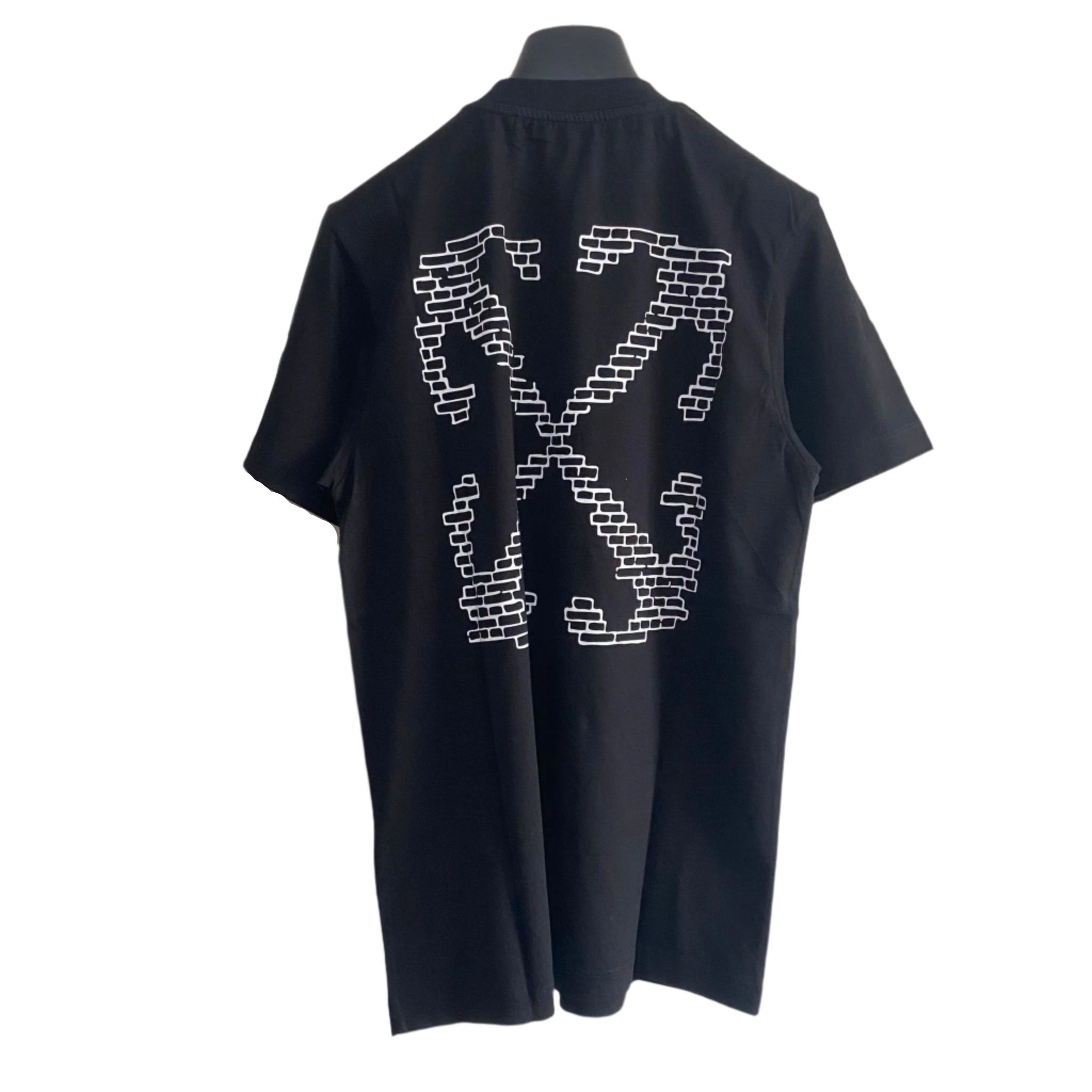 Off-White Black Brick Arrows T-Shirt Size US S / EU 44-46 / 1 - 1 Thumbnail