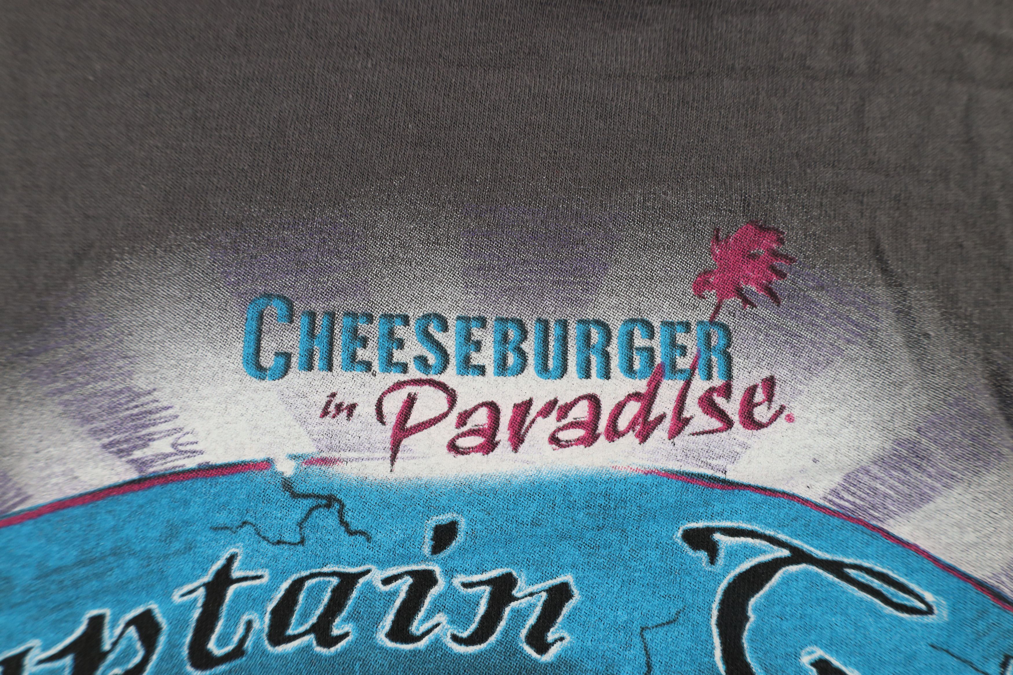 Vintage Vintage Streetwear Cook Cheeseburger In Paradise T-Shirt Size US M / EU 48-50 / 2 - 9 Thumbnail